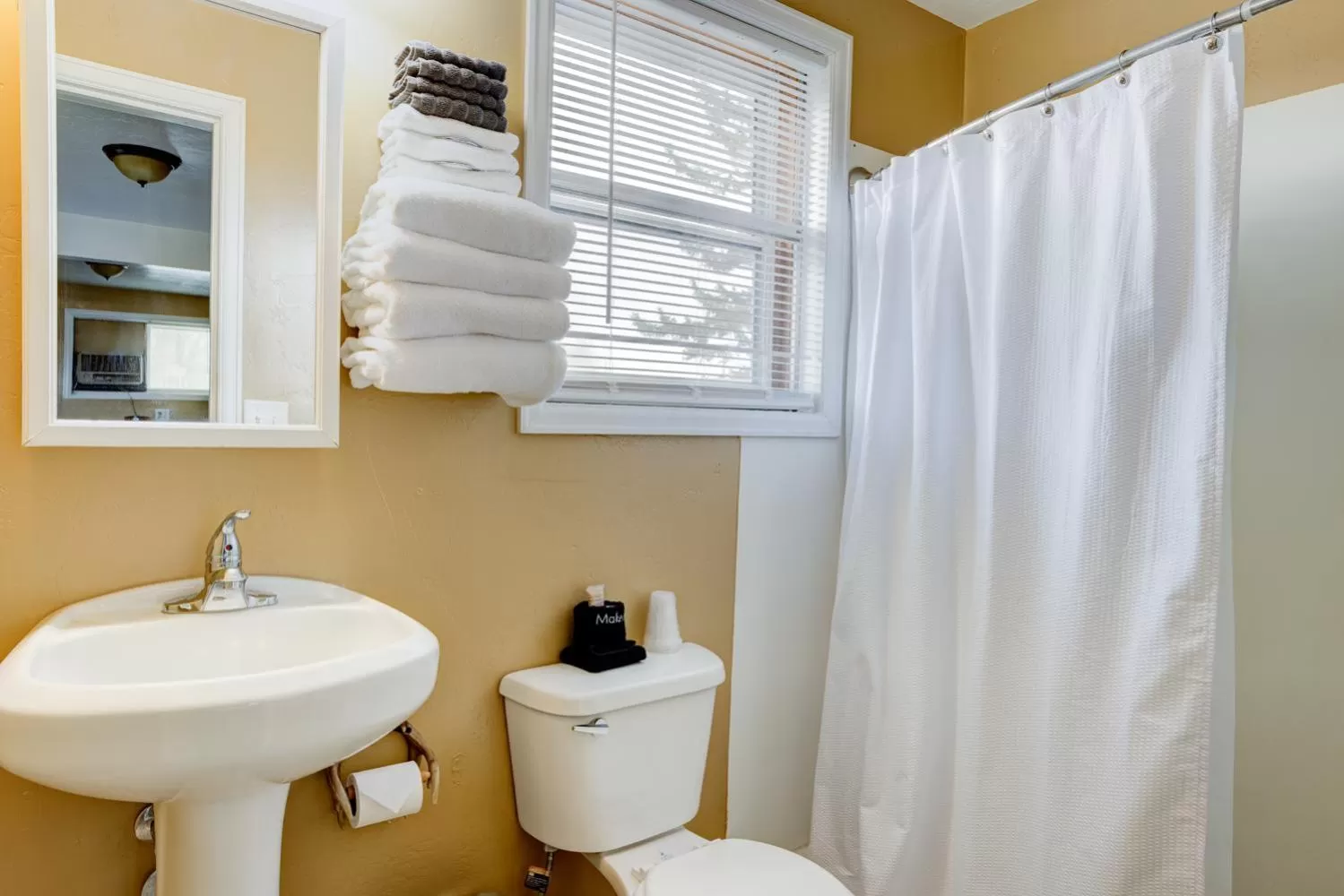 Shower in Lodge at Poncha Springs