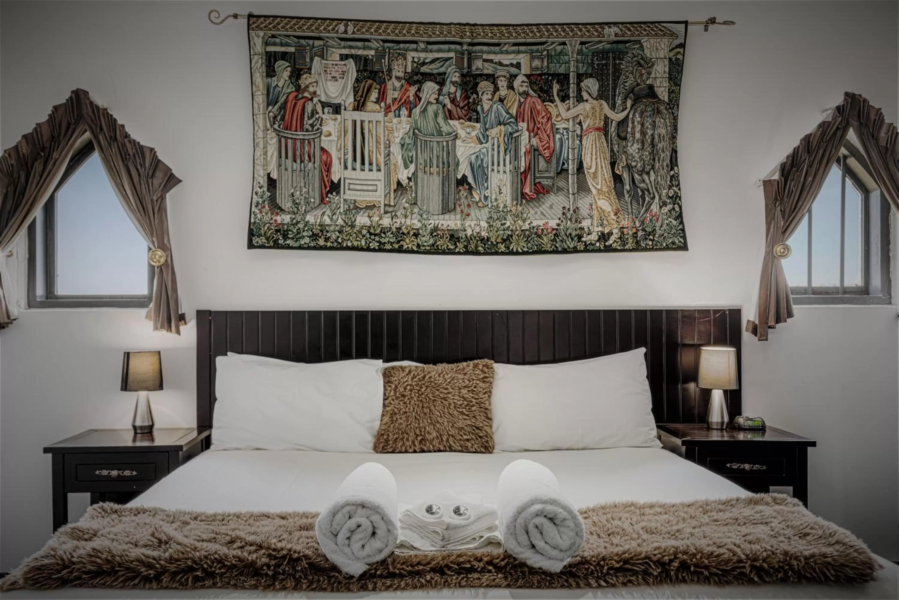 Bed in Big4 Kryal Castle Holiday Park Ballarat