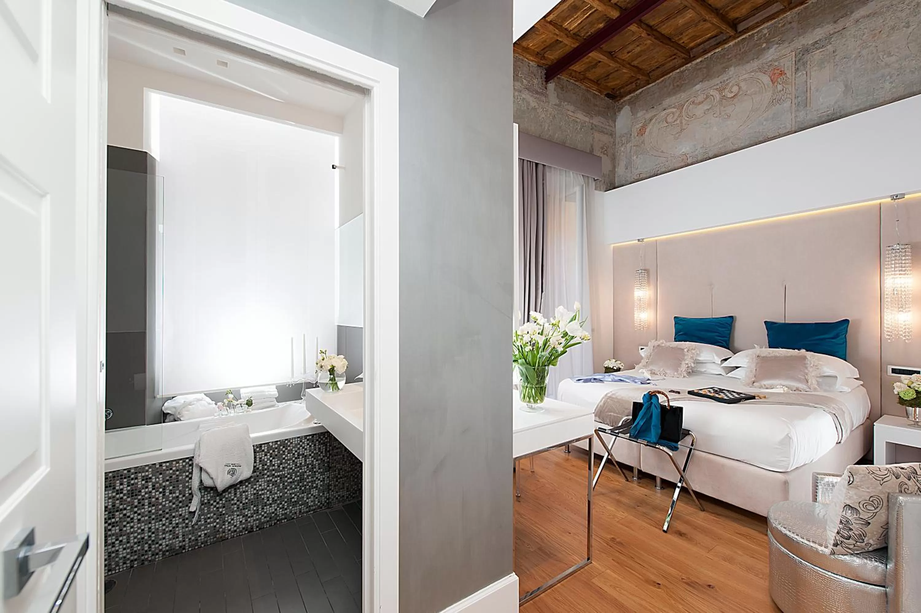 Bed in Argentina Residenza Style Hotel