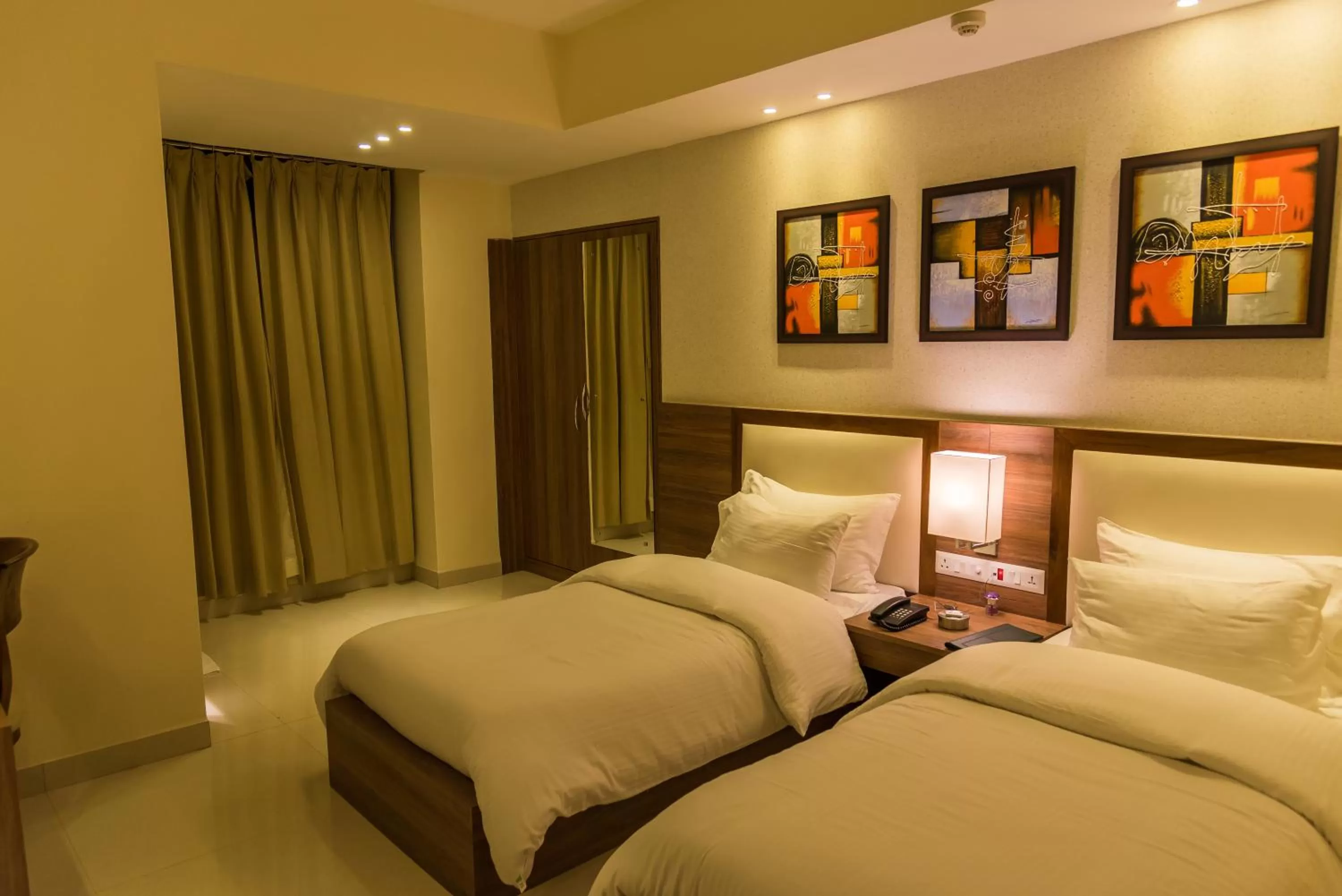 Bed in Sangai Continental (The Boutique Hotel)