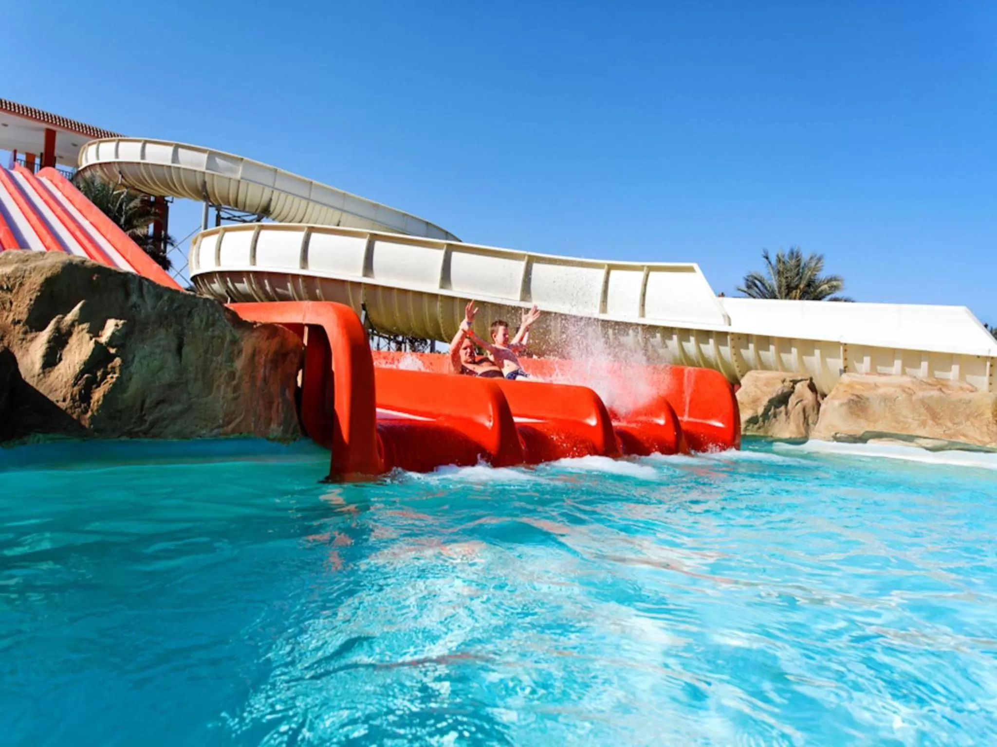 Aqua park in Beach Albatros Aqua Park - Hurghada