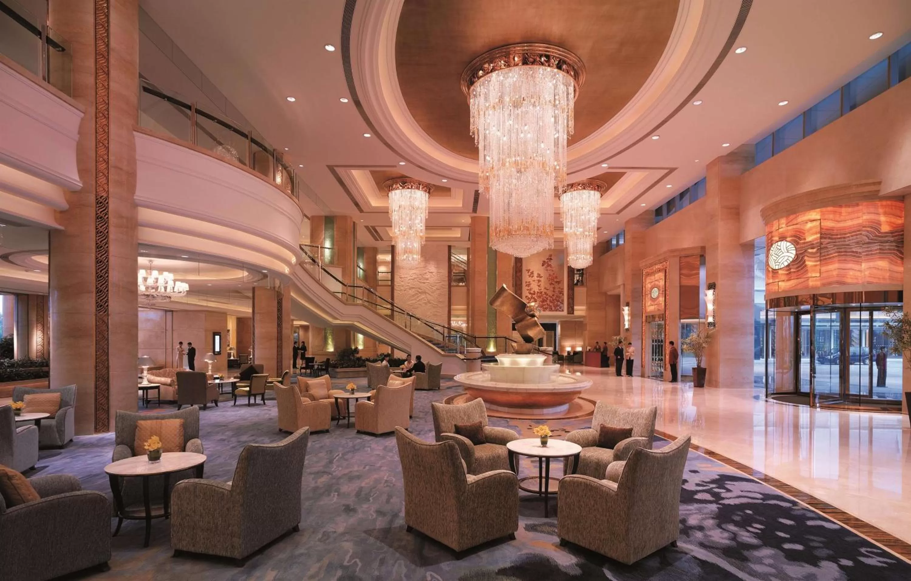 Lobby or reception in Shangri-La Guangzhou
