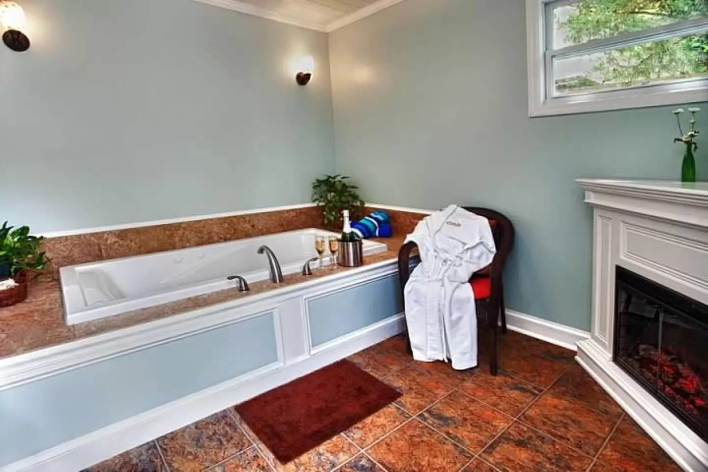 Decorative detail in St. Francis Inn - Saint Augustine