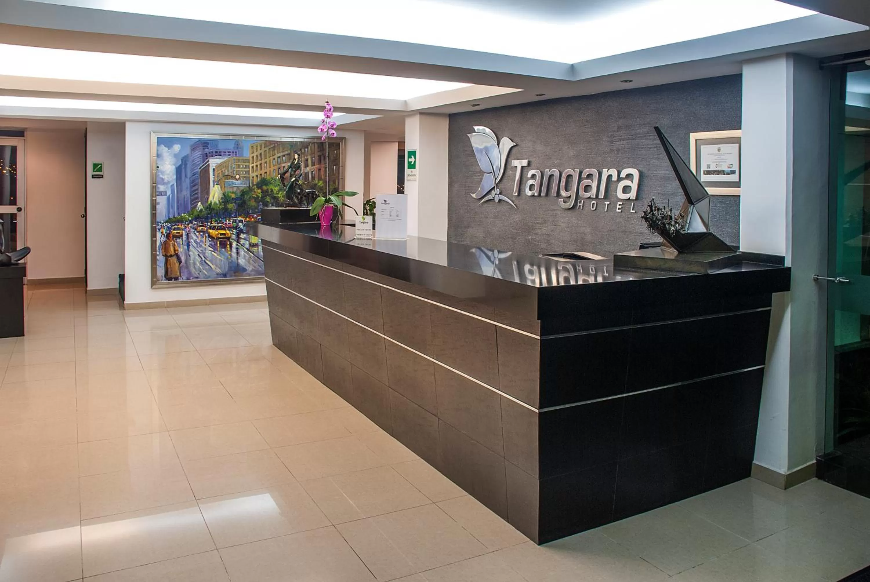 Facade/entrance in Hotel Tangara