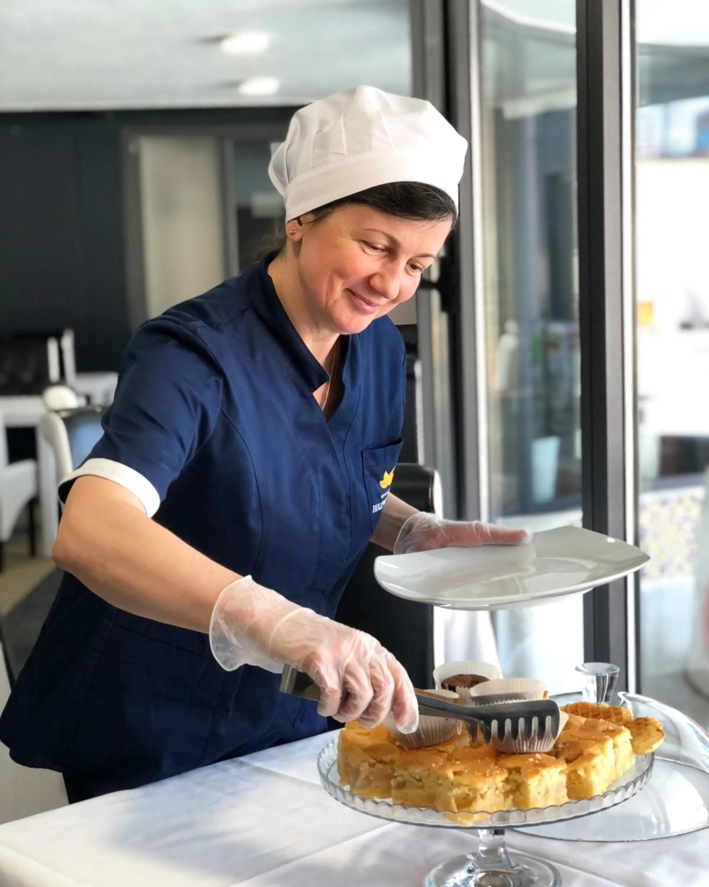 Buffet breakfast in Garni Hotel Hollywoodland Wellness & Aquapark