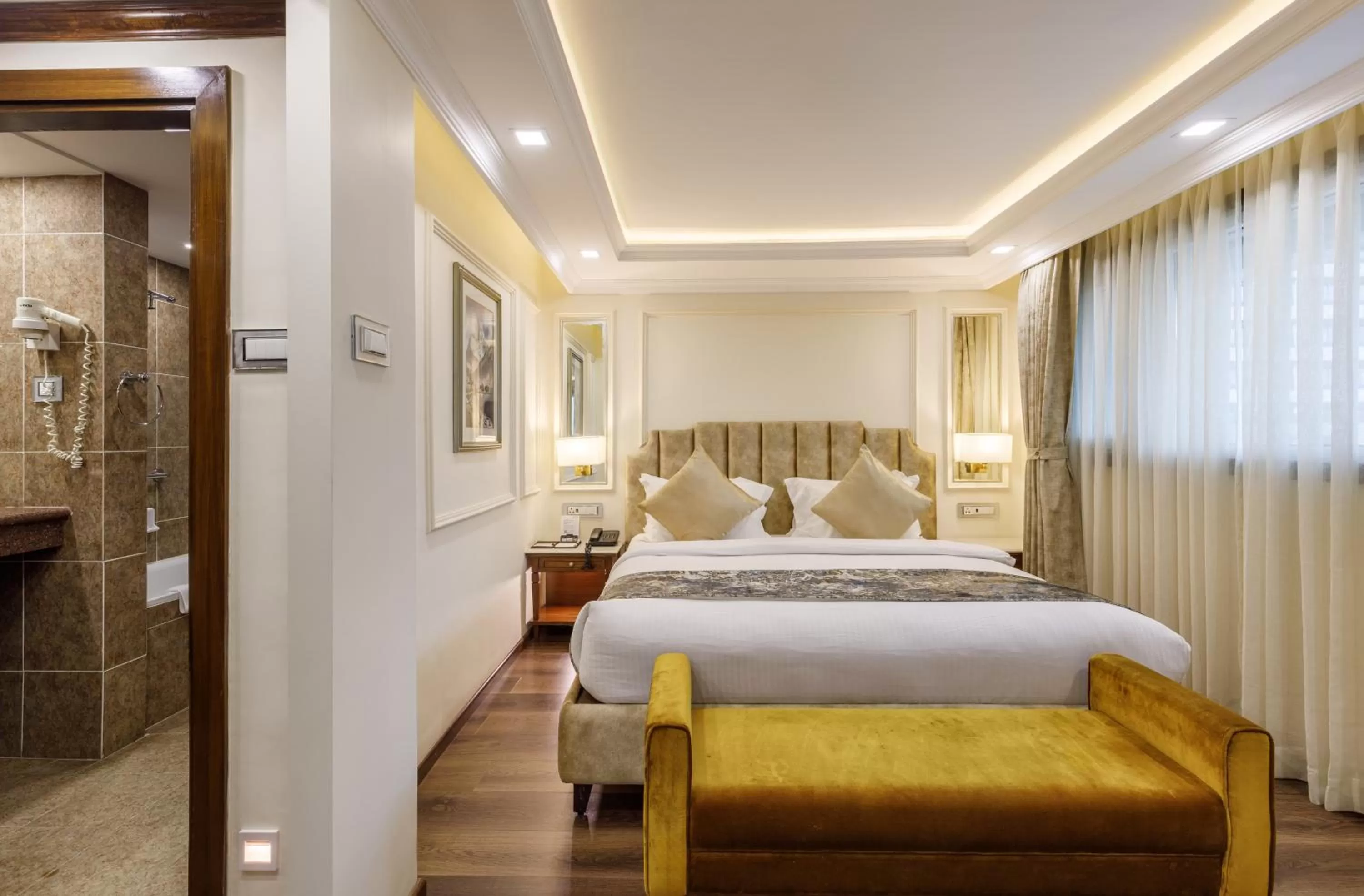 Bedroom, Bed in Hotel Shanker-Palatial Heritage Kathmandu