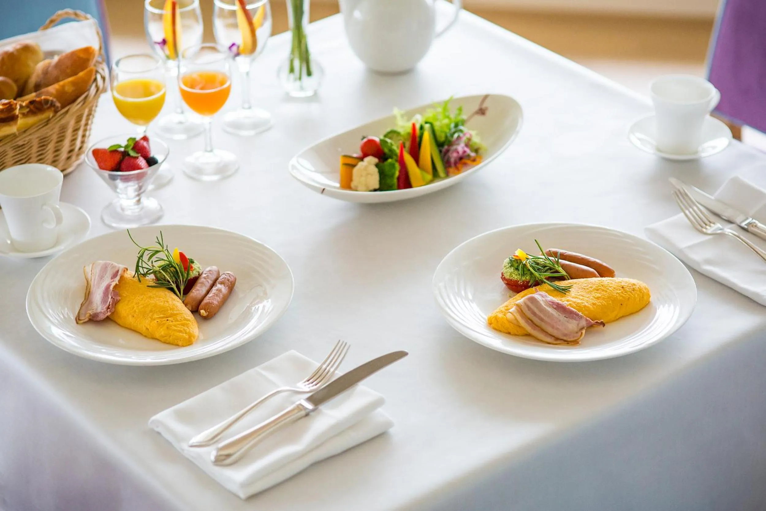 Food in Luke Plaza Hotel