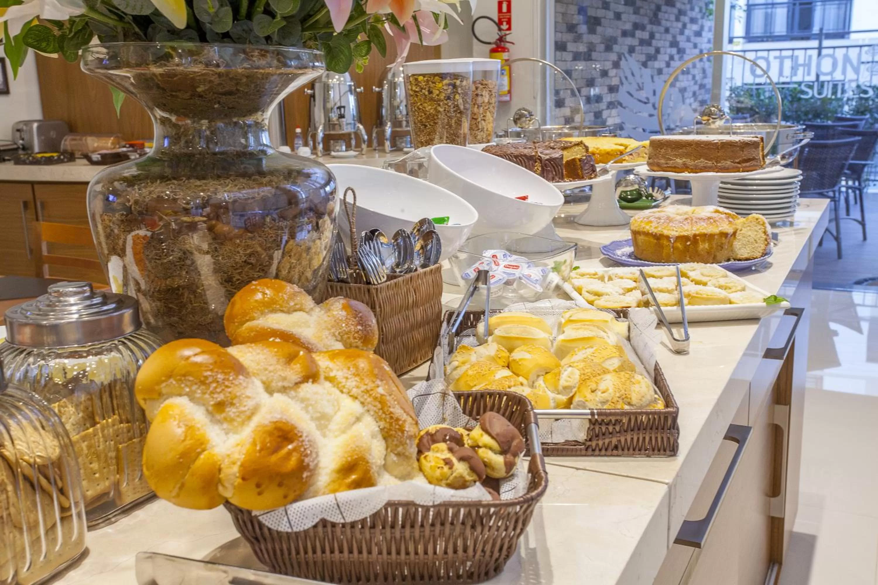 Restaurant/places to eat in São Carlos Marklin Suítes