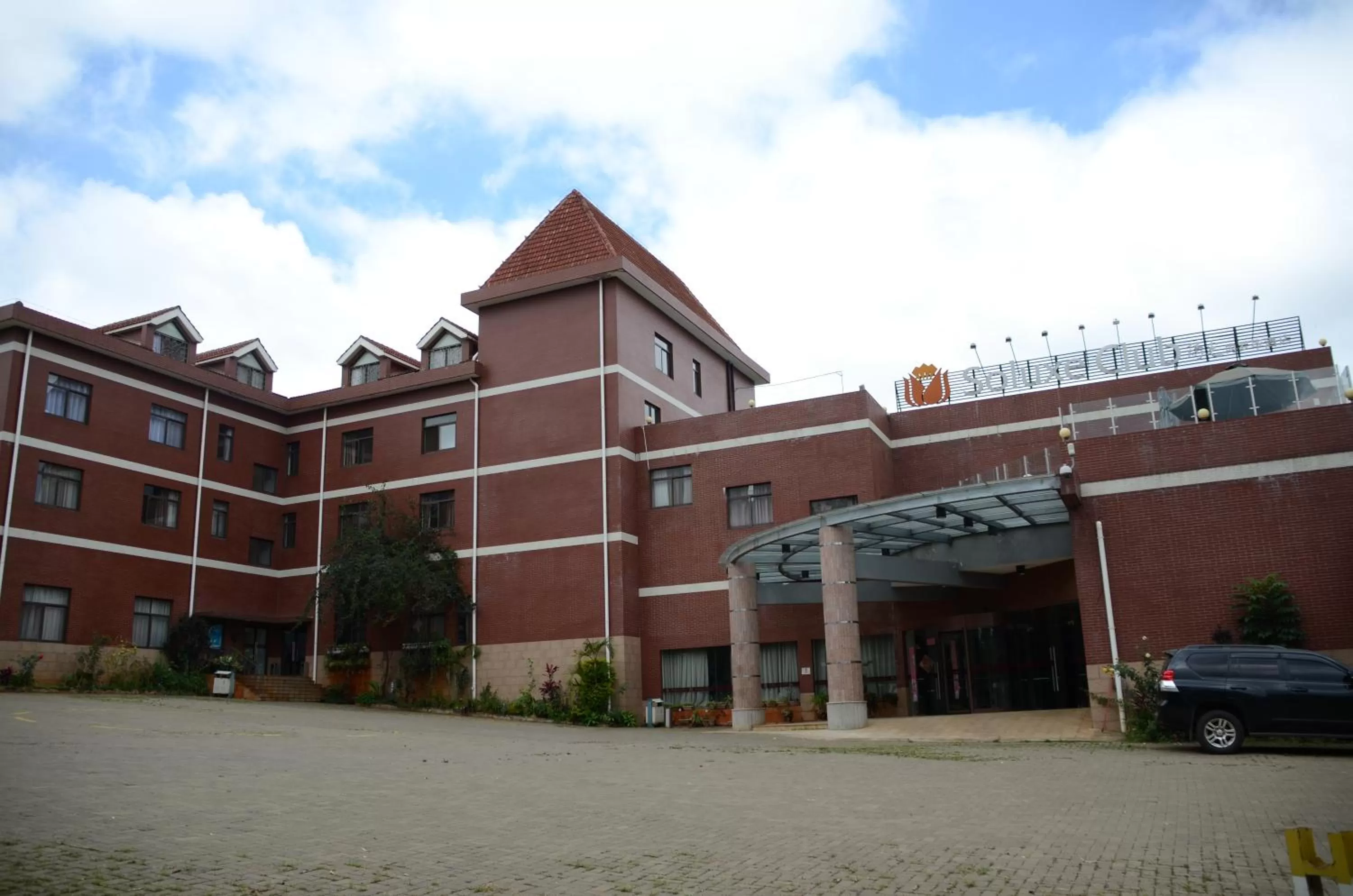 Property Building in Soluxe Club International Hotel