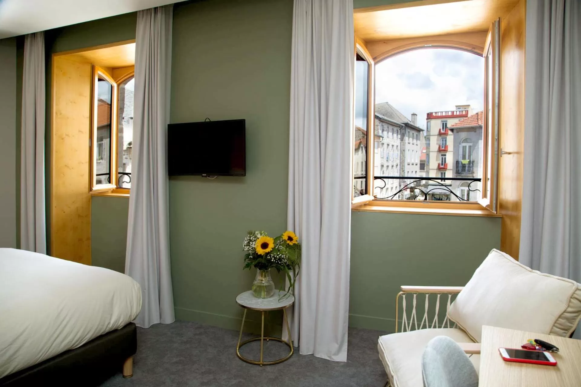 Decorative detail, Bed in Le Patio