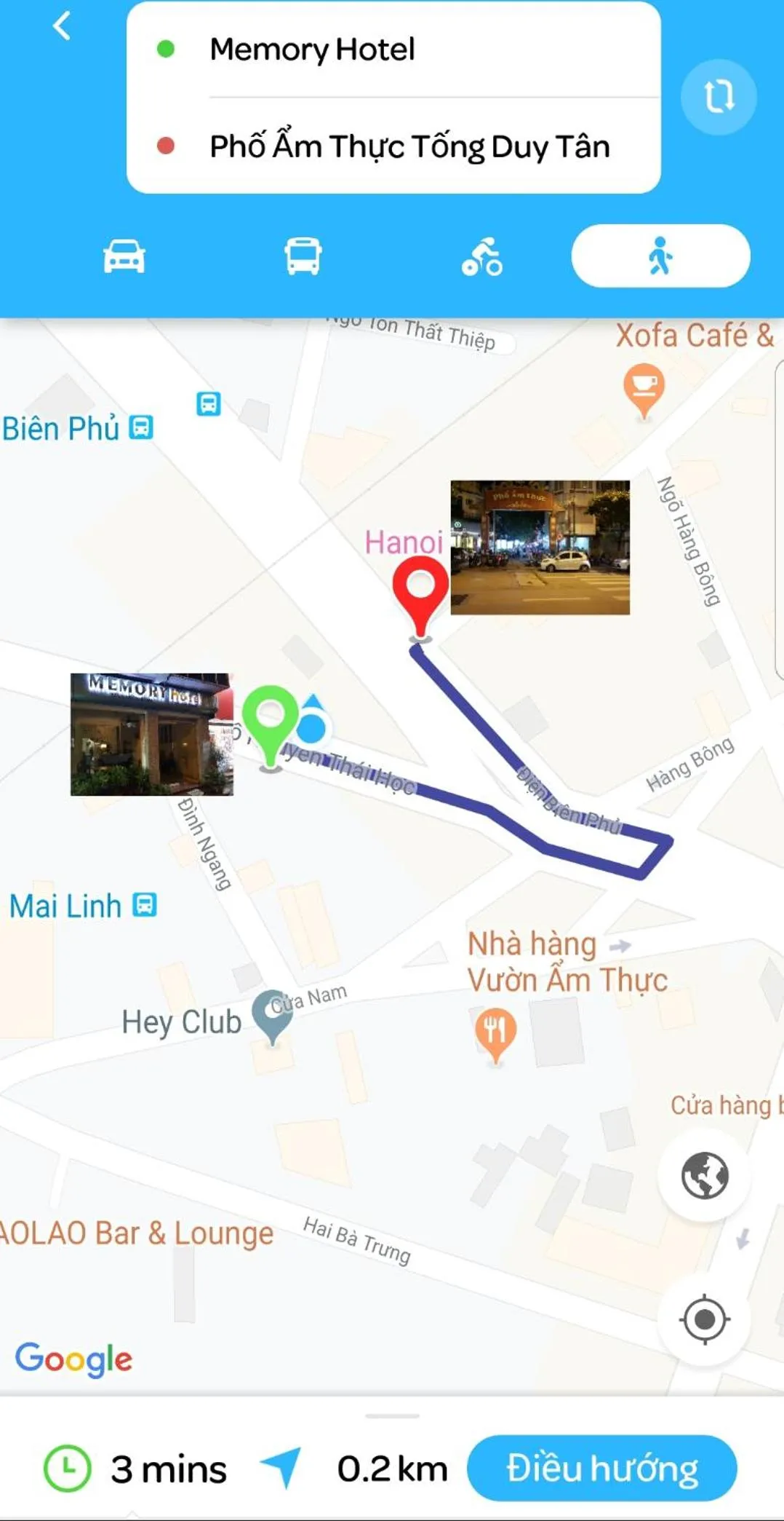 Neighbourhood in Memory Hotel