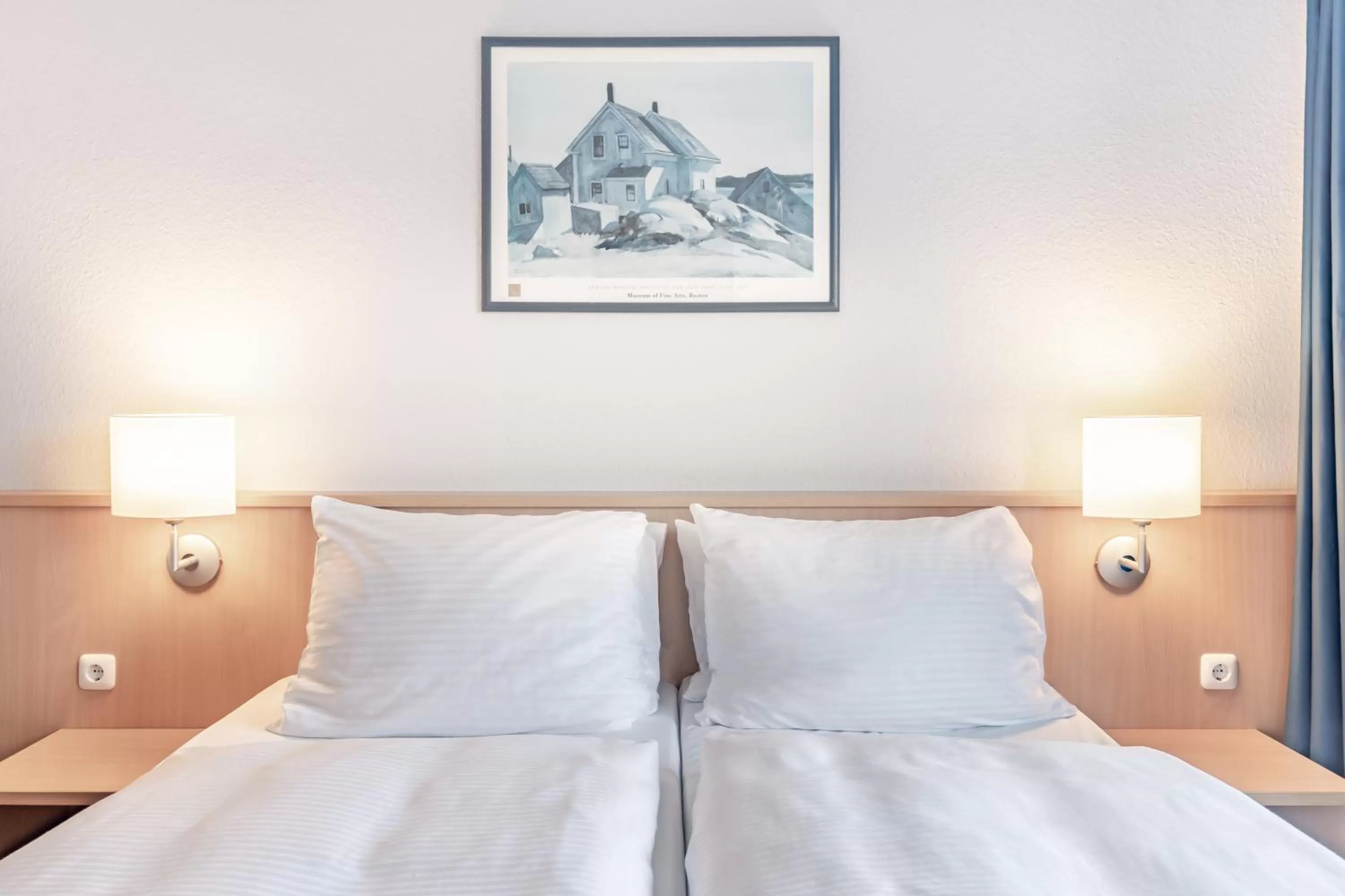 Photo of the whole room, Bed in Hotel Stadthafen Stade