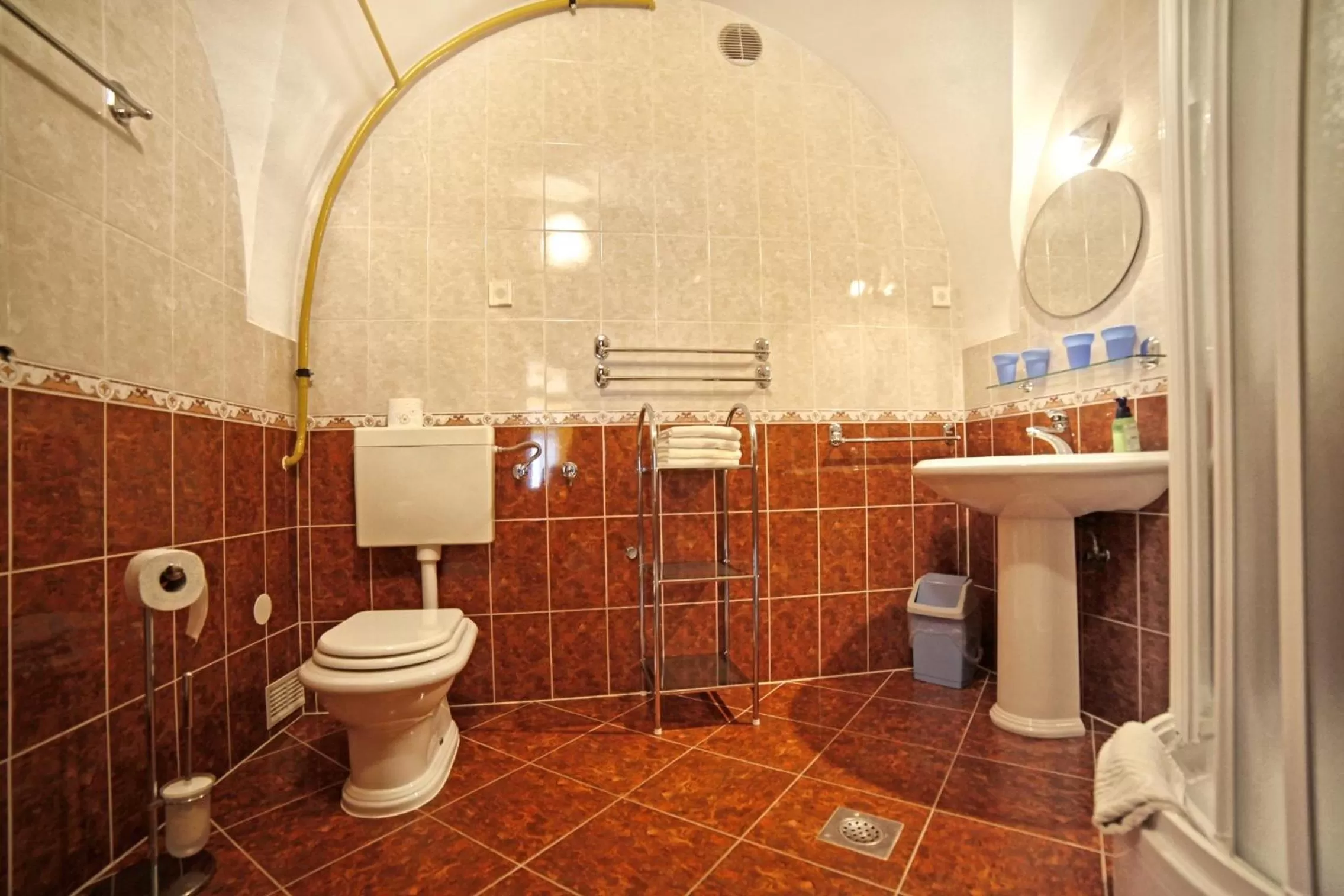 Shower, Bathroom in Bed & Breakfast Šilak