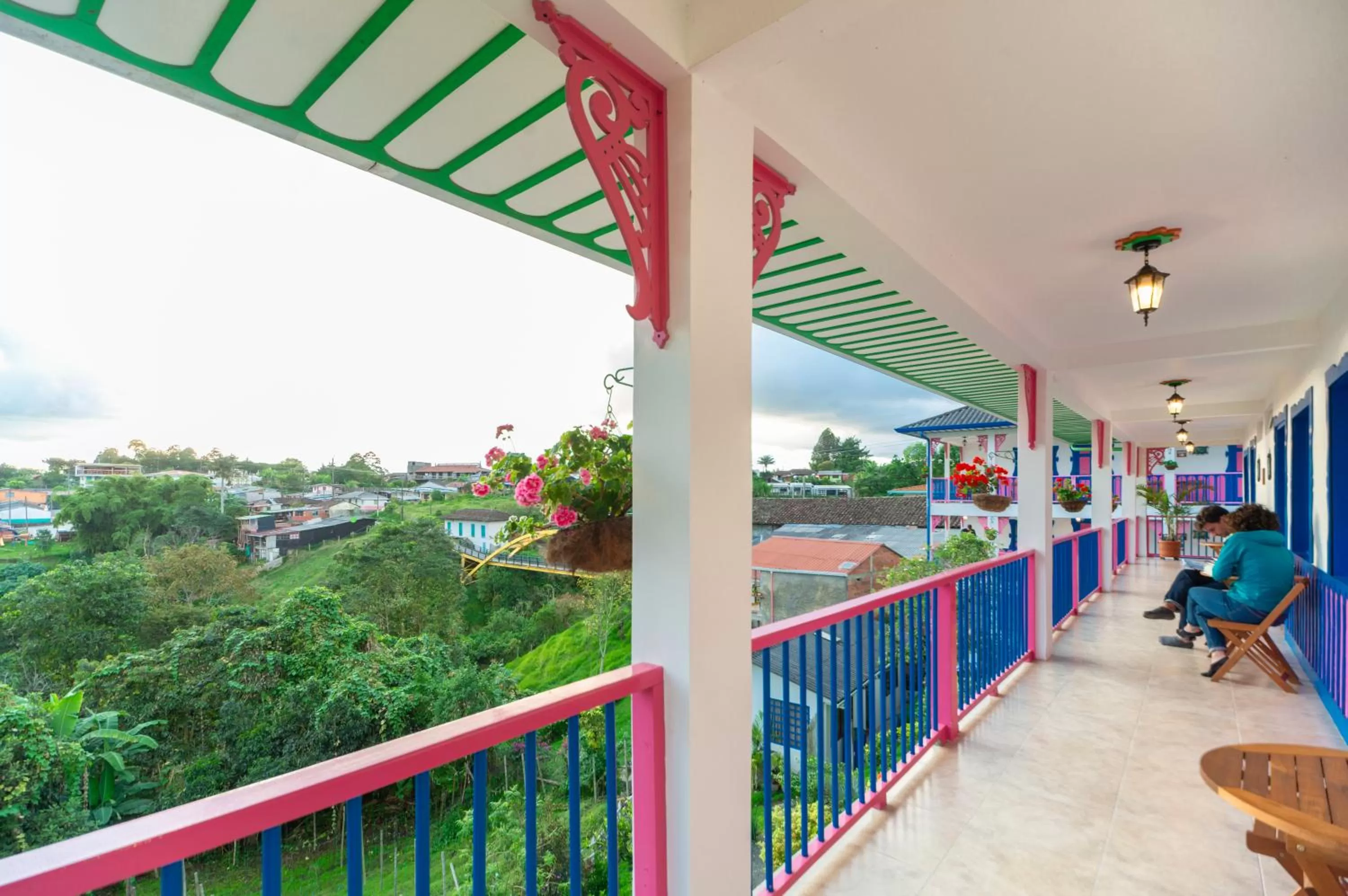 Bird's eye view, Balcony/Terrace in Hotel El Jardin