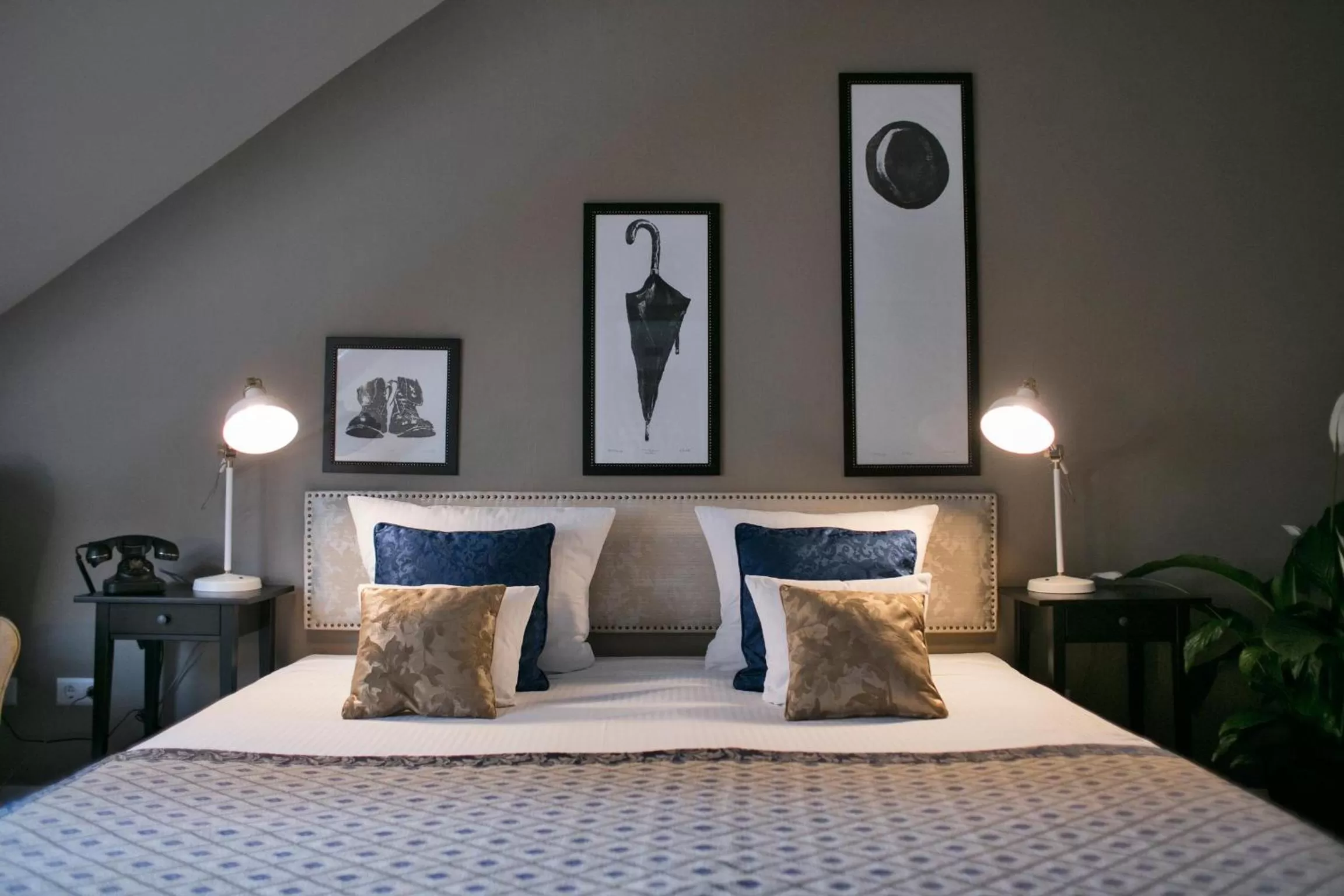 Bedroom, Bed in Hotel Jägerhorn