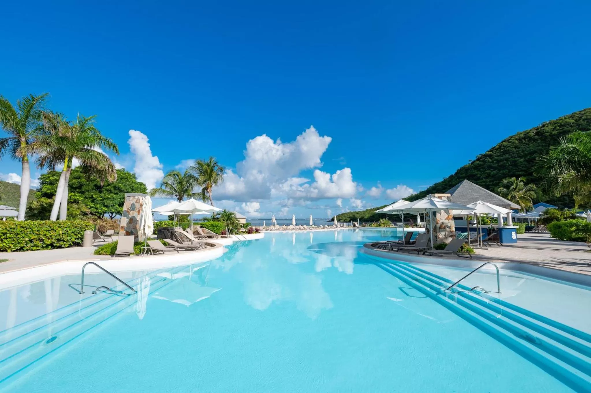 Pool view in Secrets St Martin Resort & Spa - All Inclusive