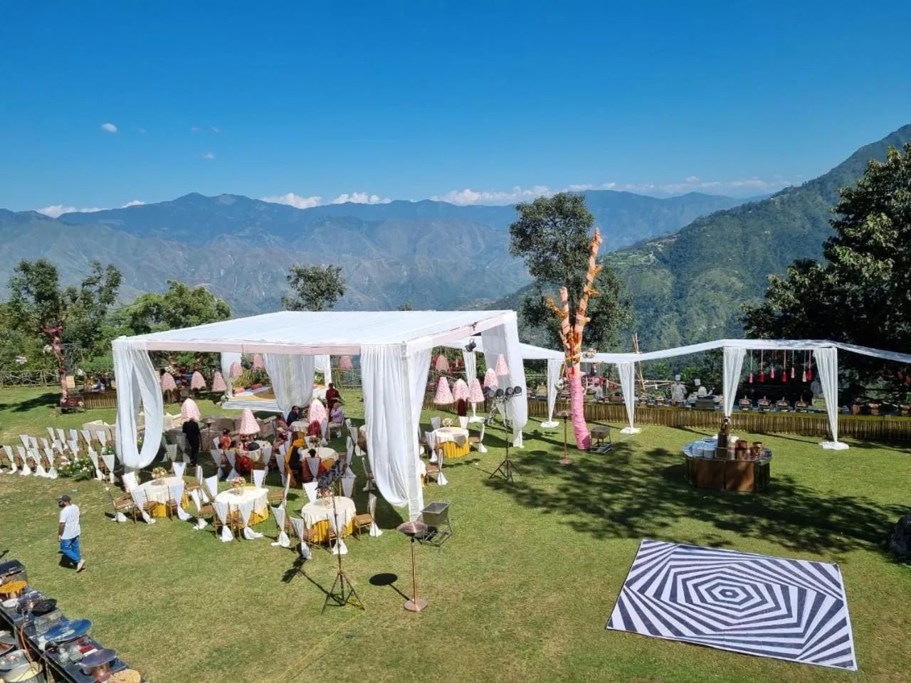 Garden in The Mountain Quail