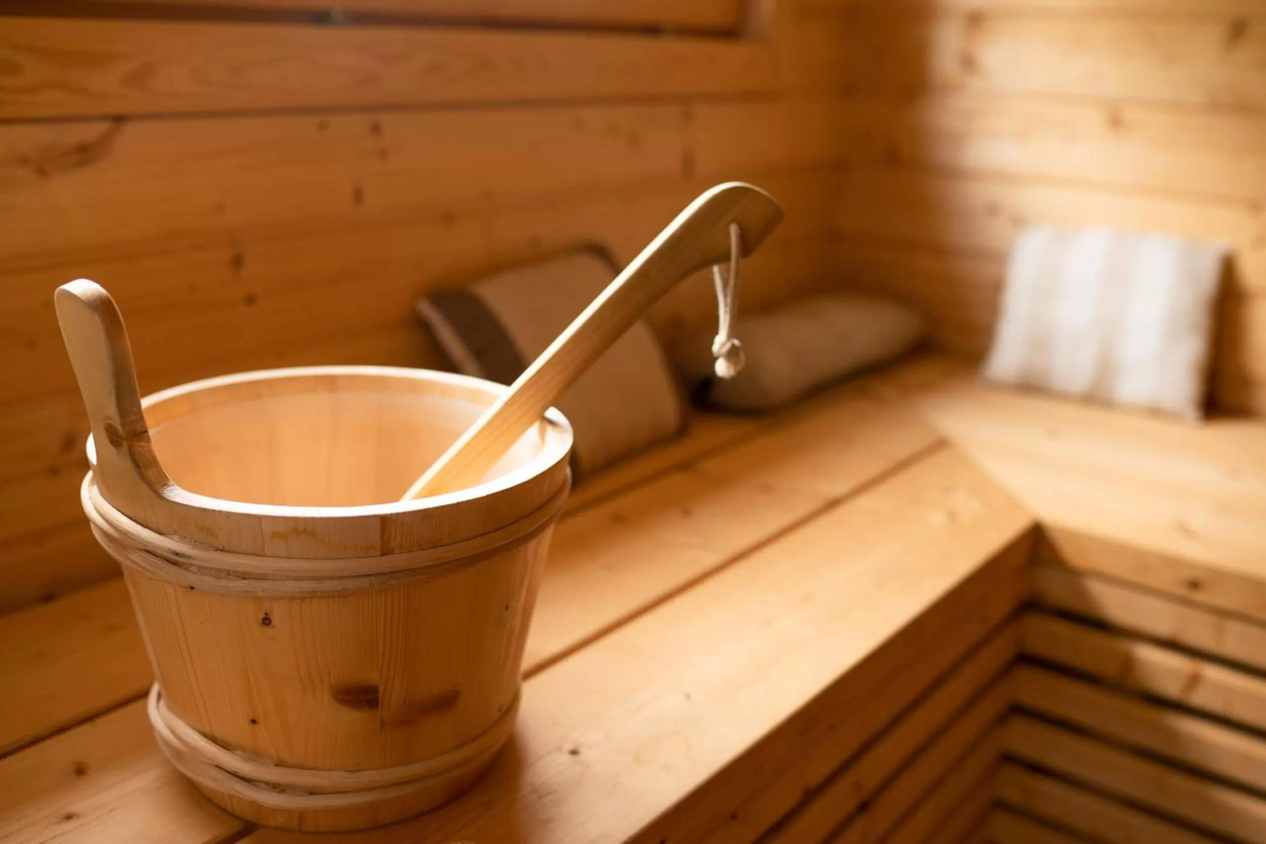 Sauna in Olo Center by Kolovesi National Park