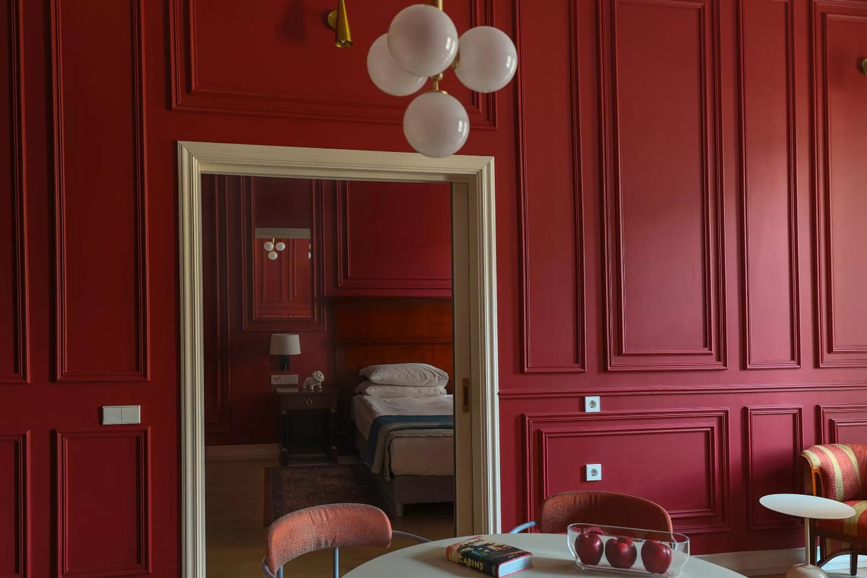 Living room, Bathroom in Leopolis Hotel