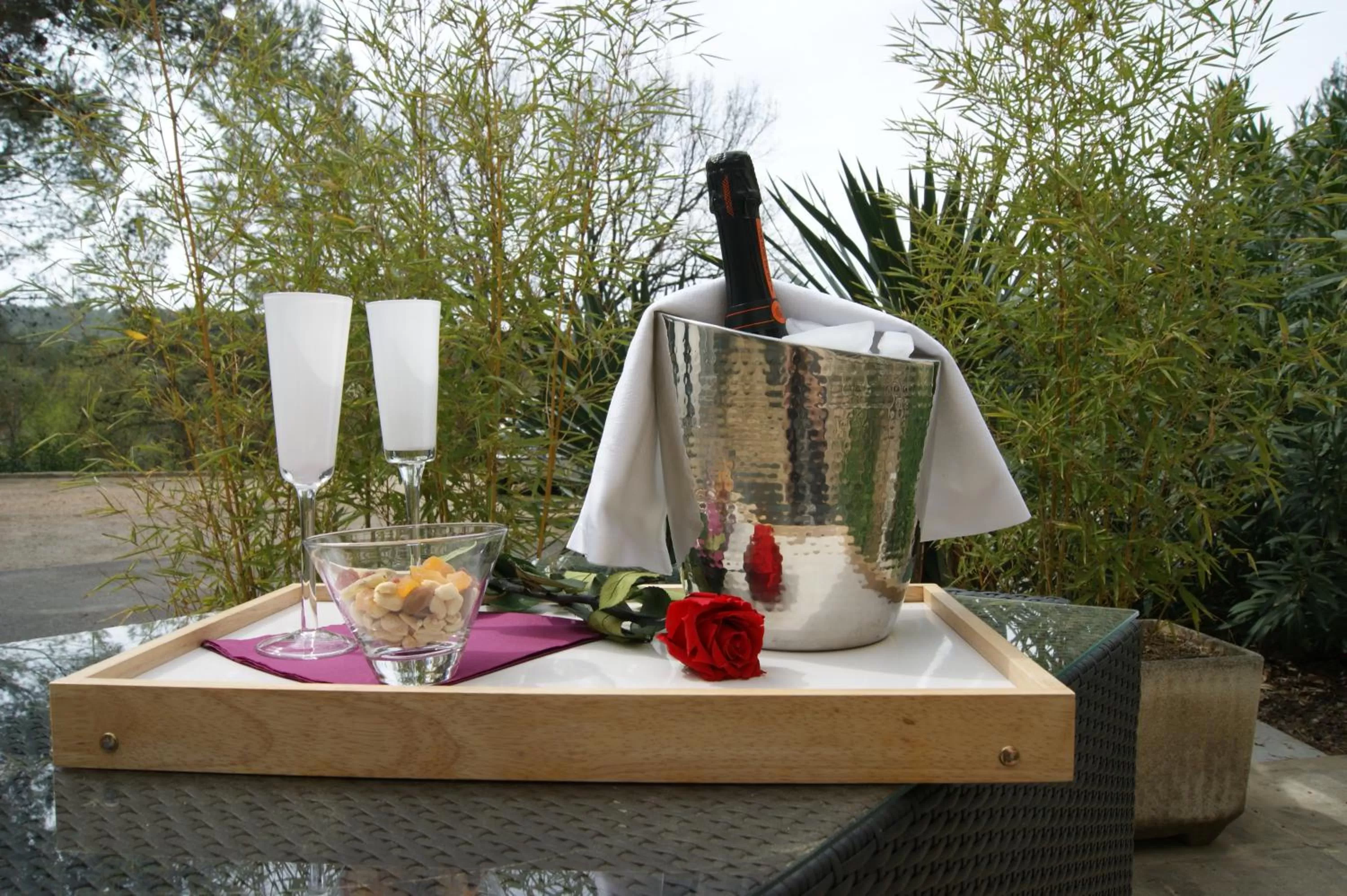 Garden view in B&B Villa Castelnau Montpellier