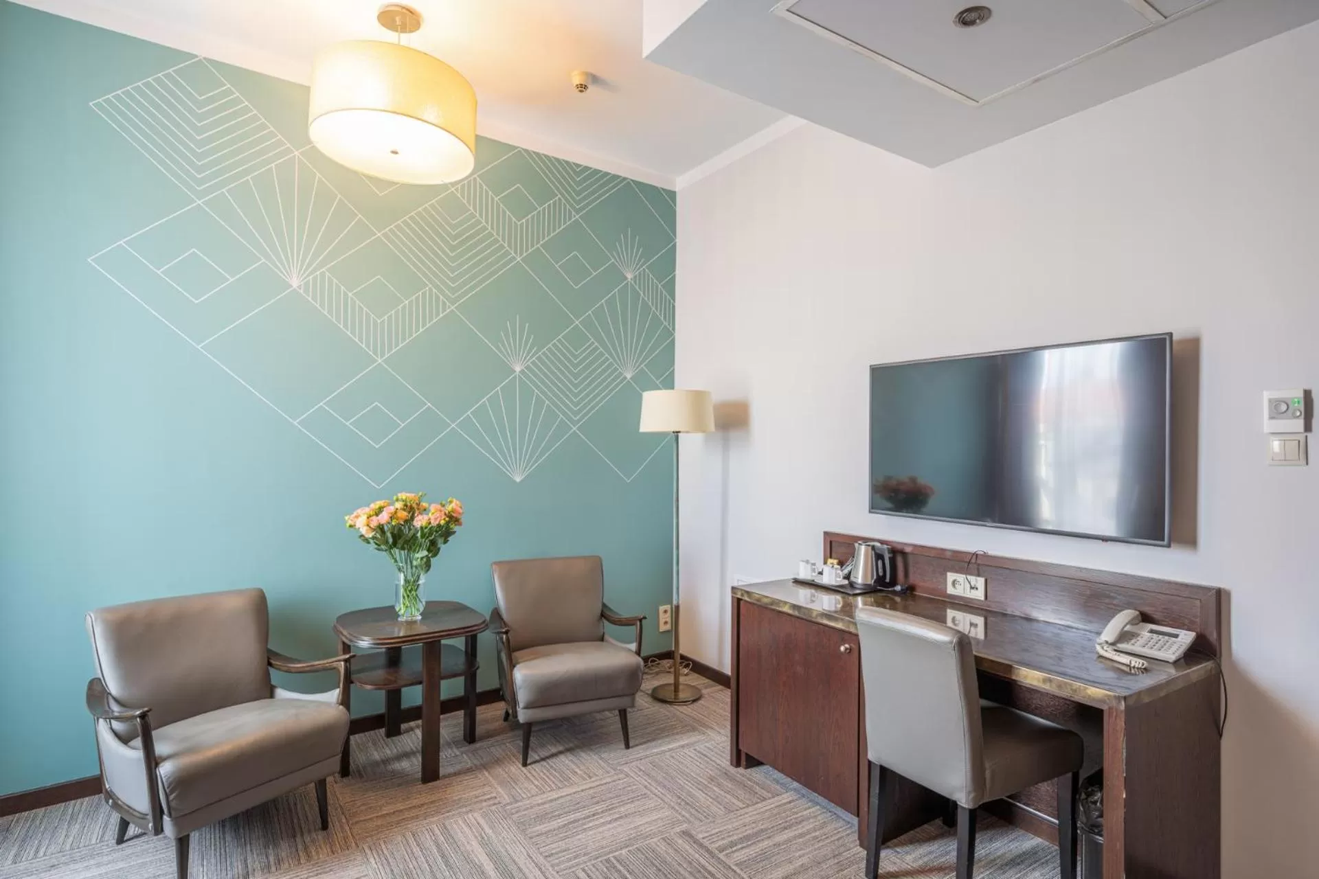 Living room in Europeum Hotel