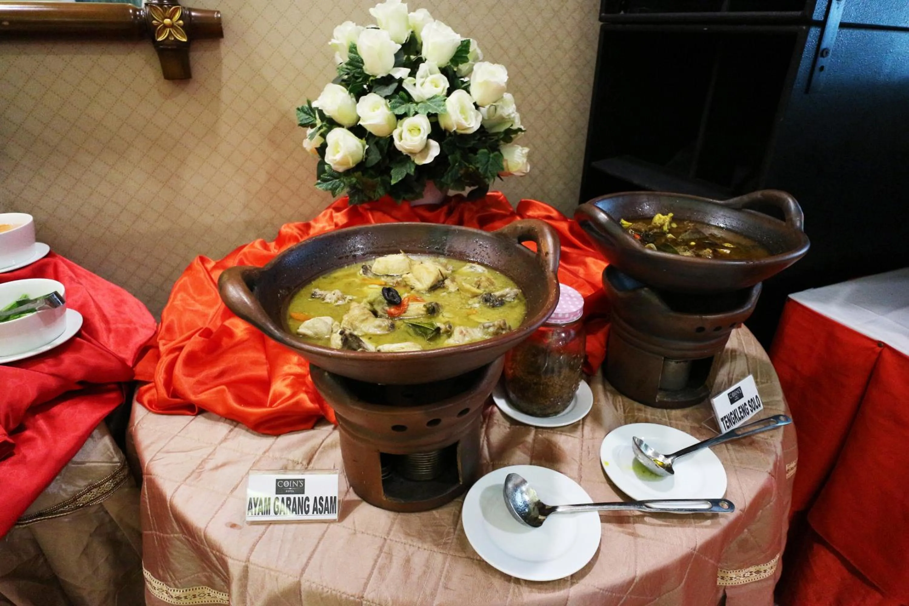 Asian breakfast in Coins Hotel Jakarta