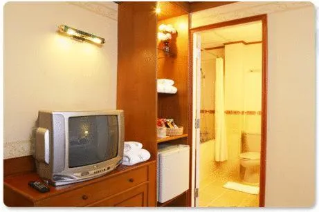 Decorative detail in Wall Street Inn, Bangkok