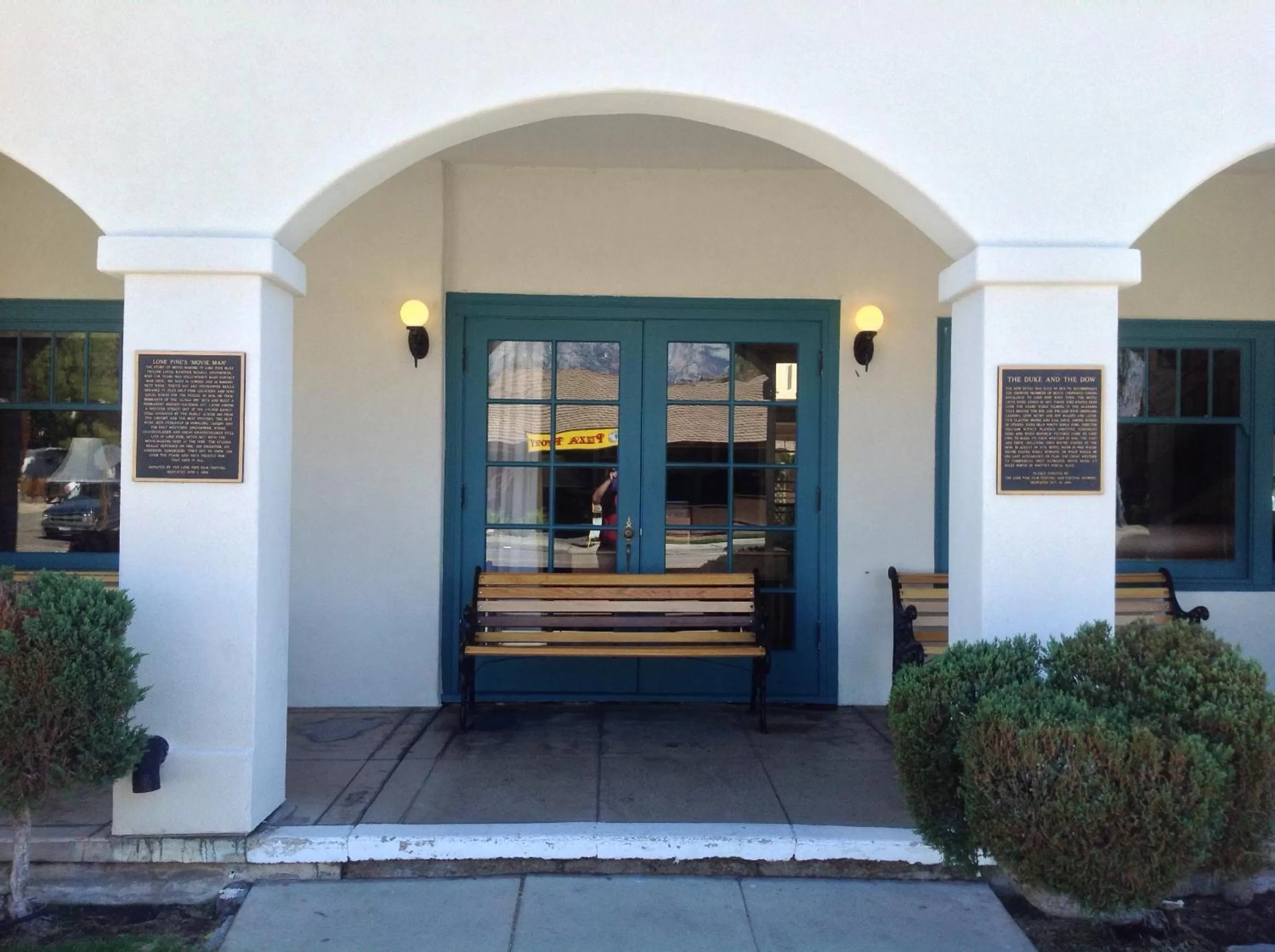 Facade/entrance in Historic Dow Hotel