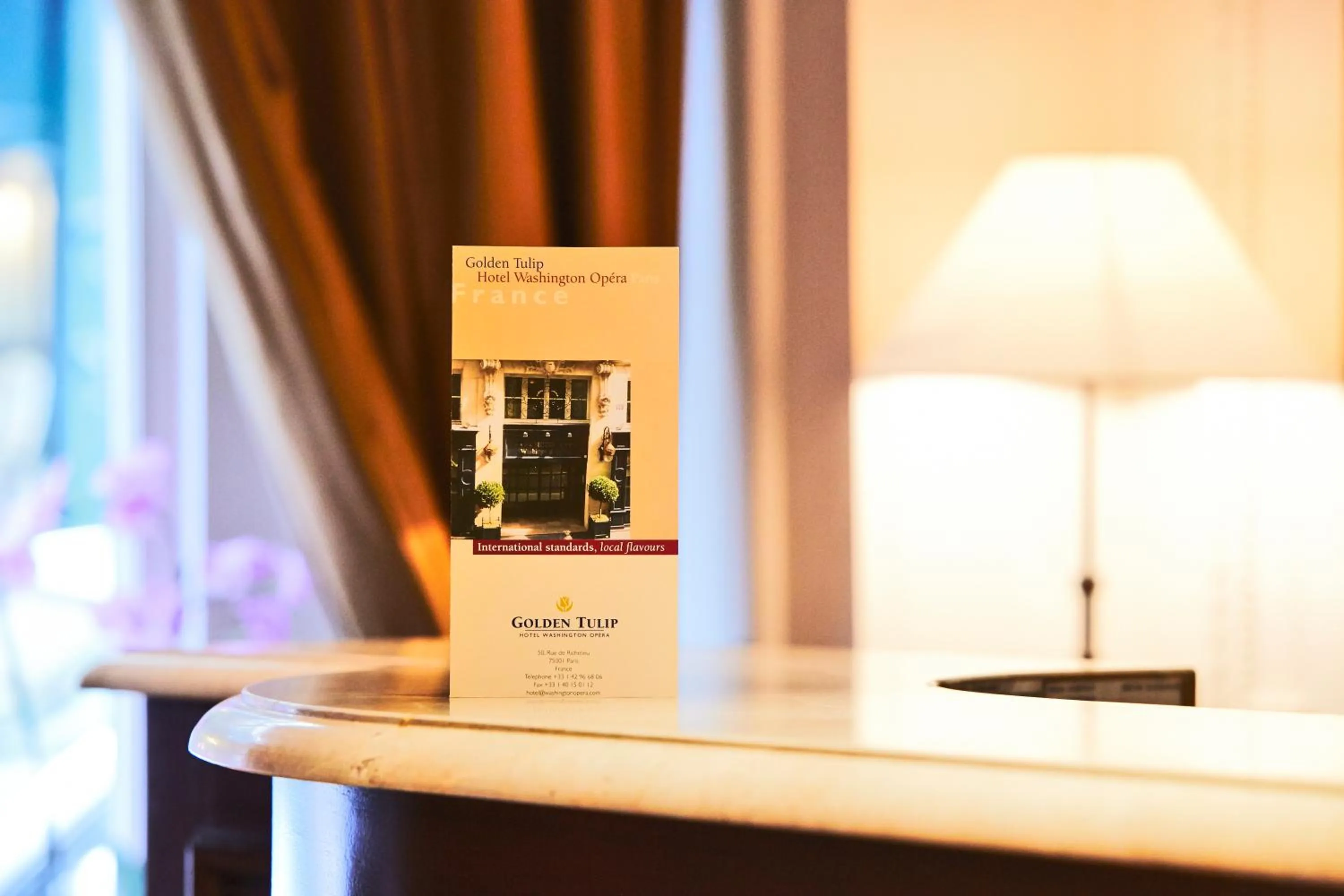 Lobby or reception in Golden Tulip Washington Opera