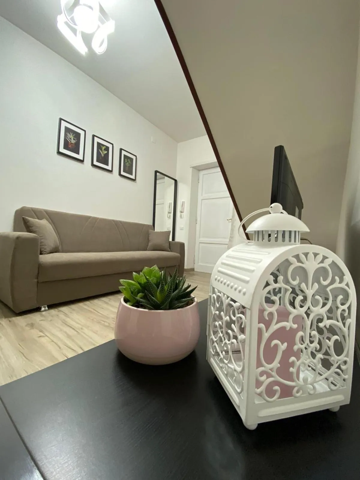 Seating area in The Place In Rome Guest House