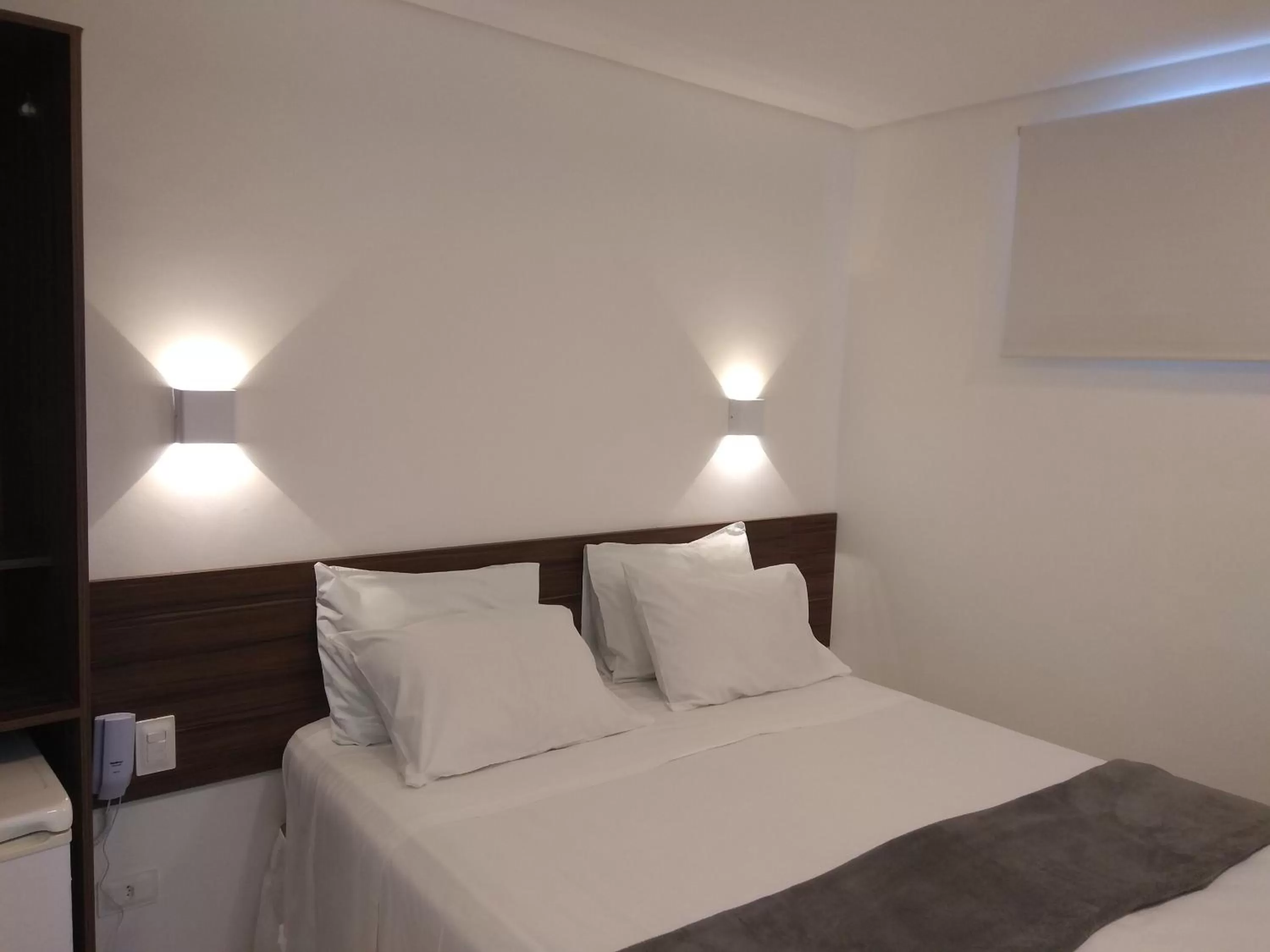 Bed in Pousada Galemares