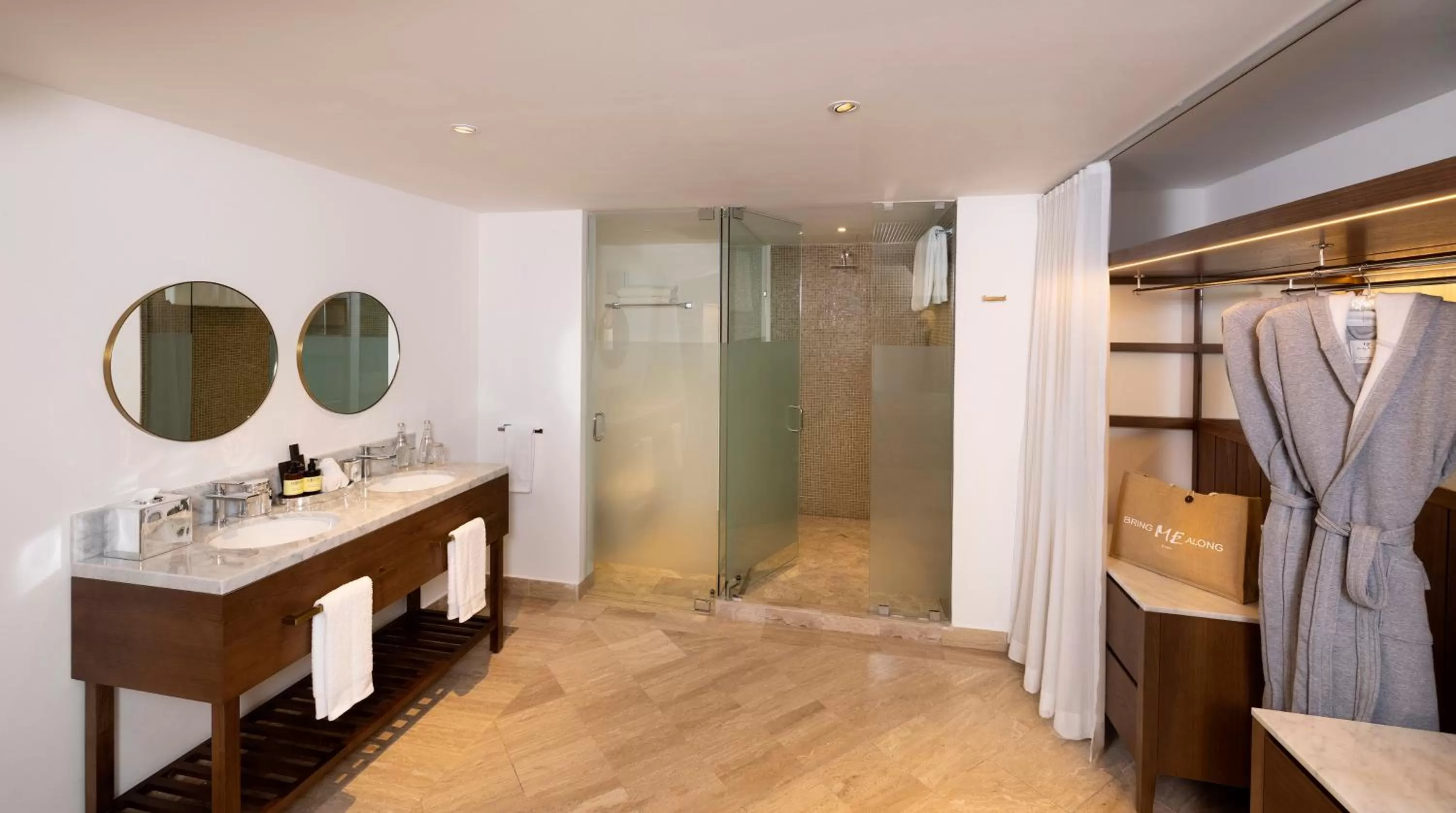 Bathroom in ME Cabo by Meliá