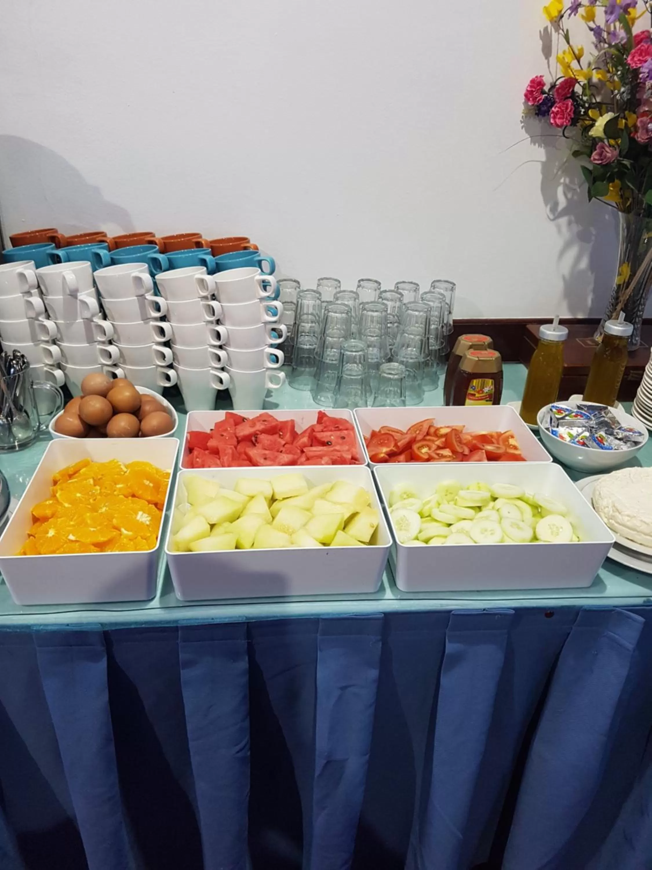 Breakfast in Hotel Tarek