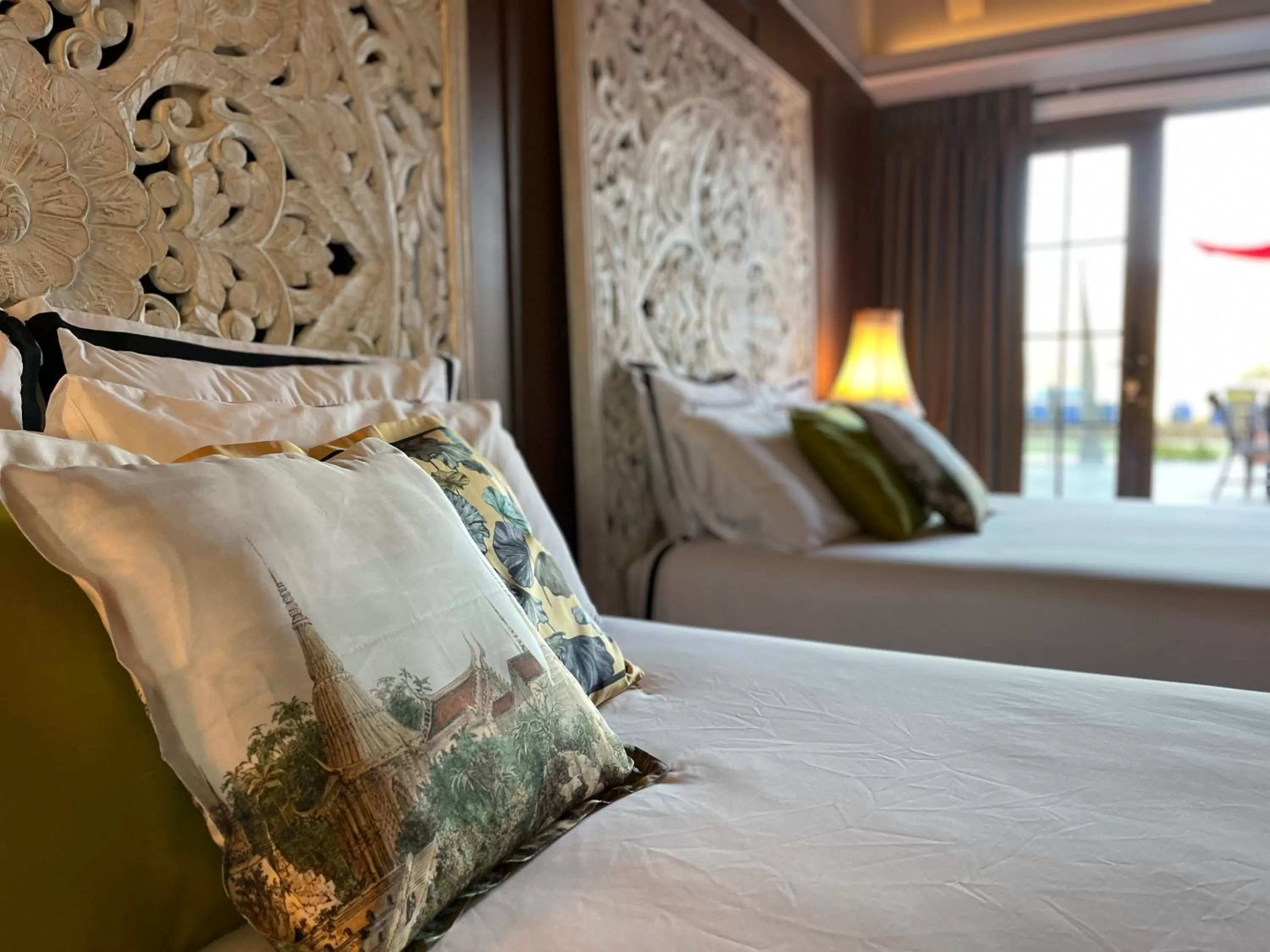 Bed in Bann at Oak Knoll Napa