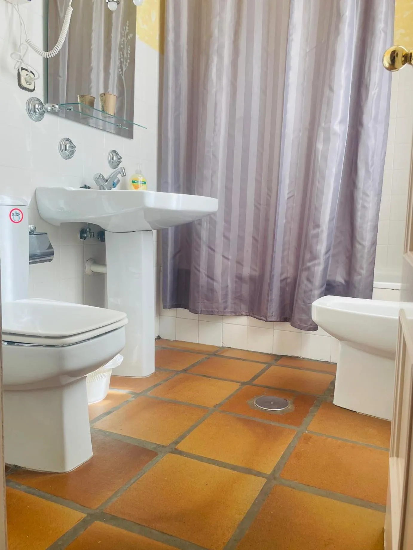 Bathroom in Hotel Albaida Nature