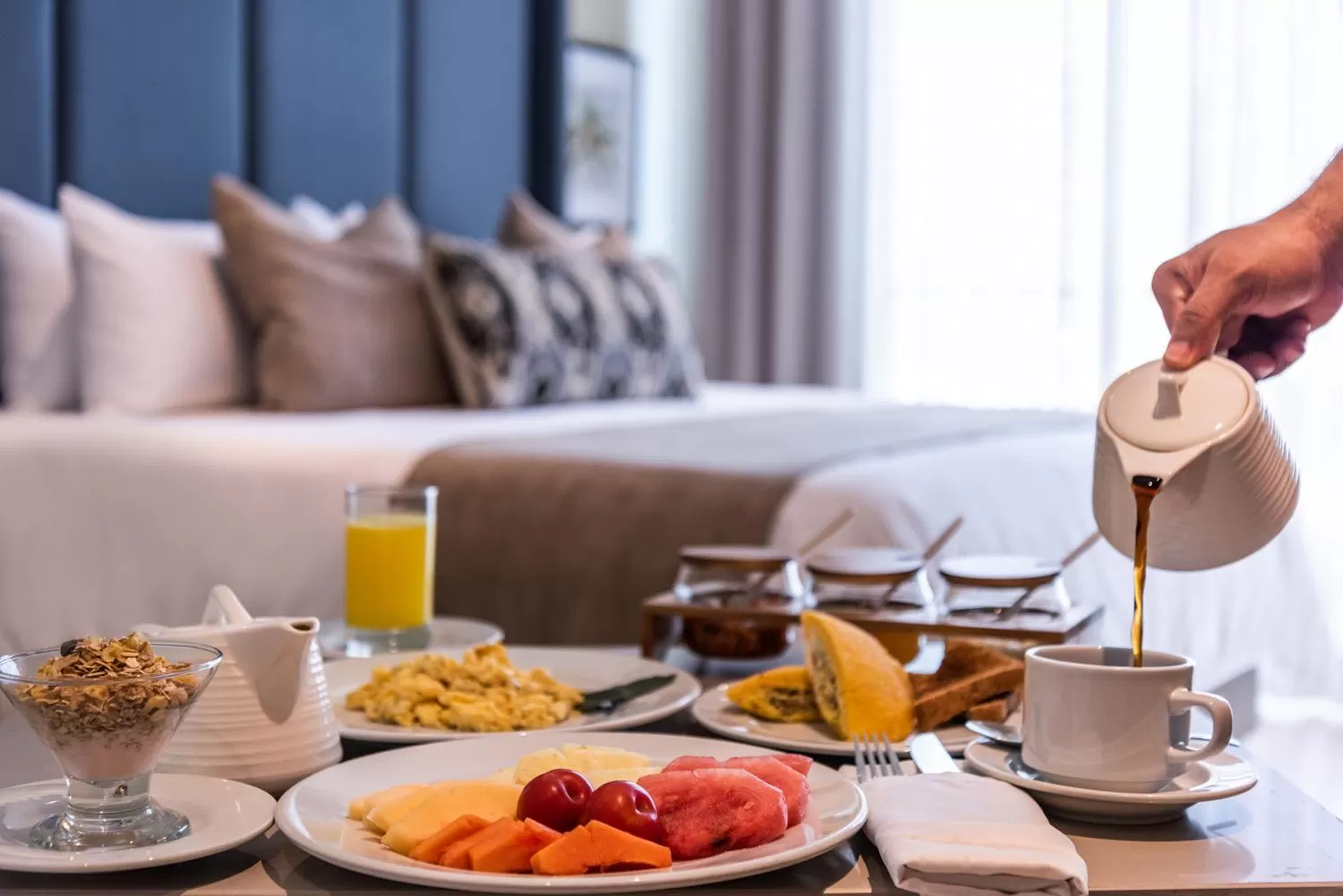 Bed in Oz Hotel Luxury