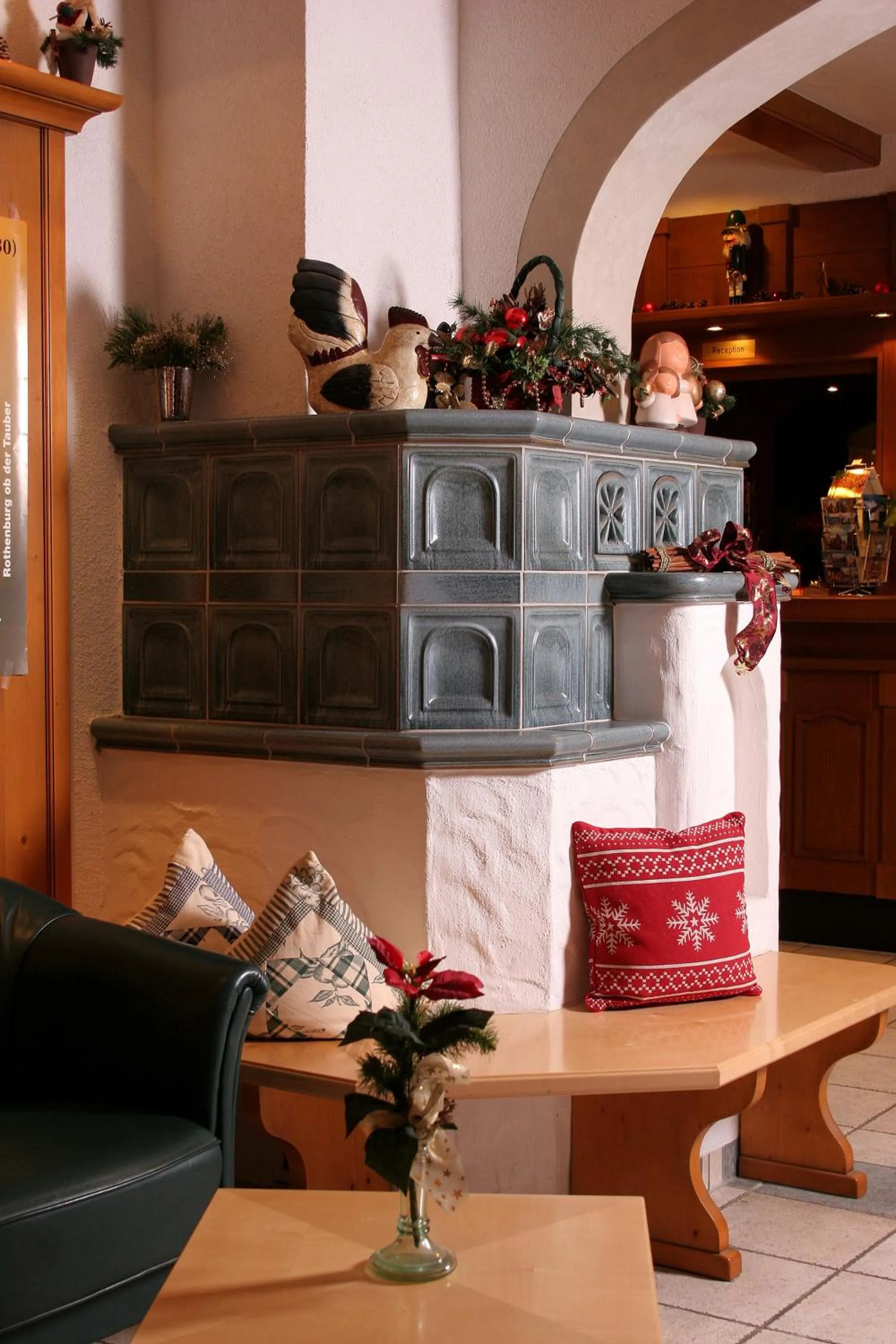 Lobby or reception in Hotel Goldenes Fass in Rothenburg ob der Tauber