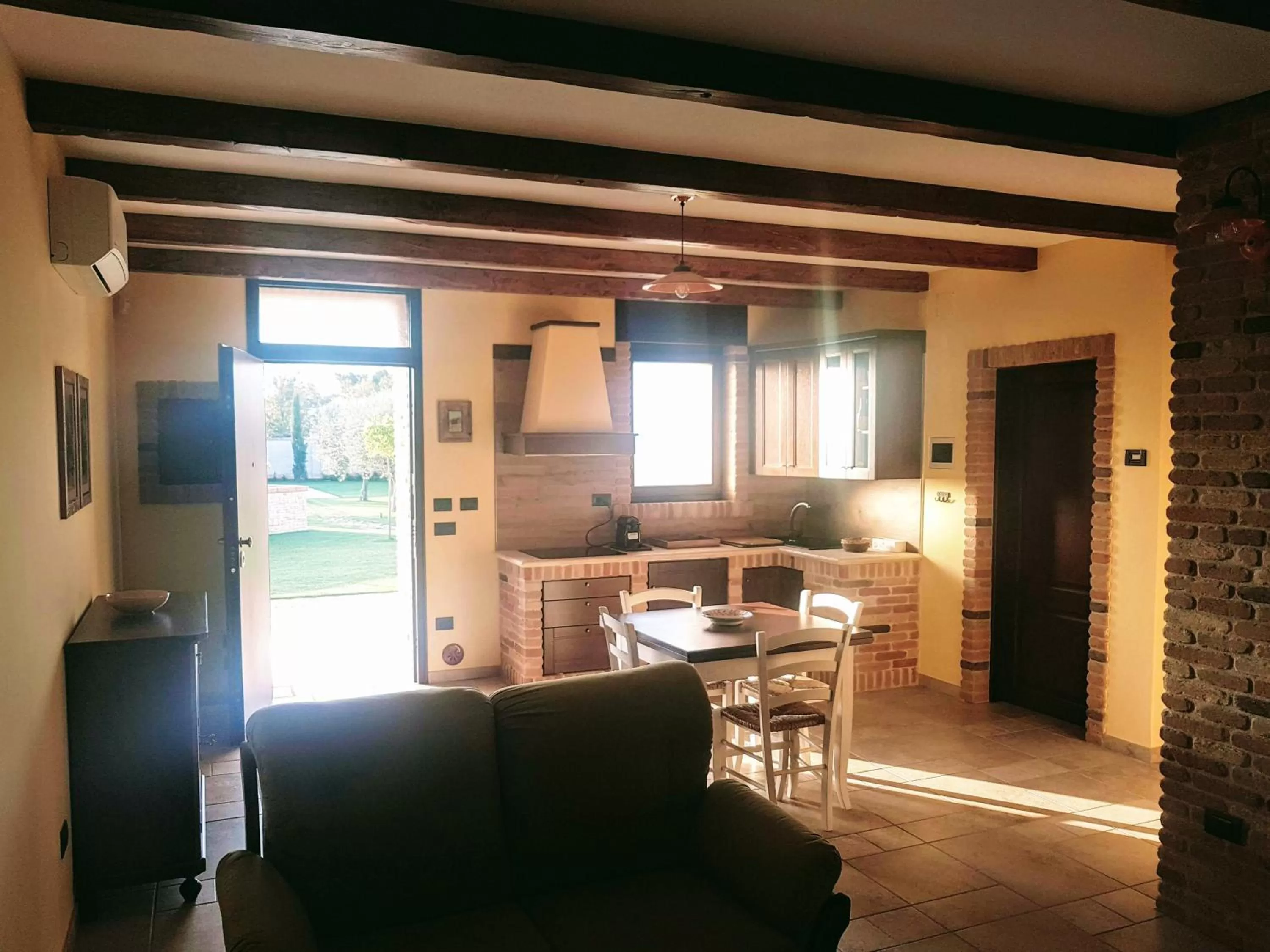 Living room in BORGO LUNA b&b