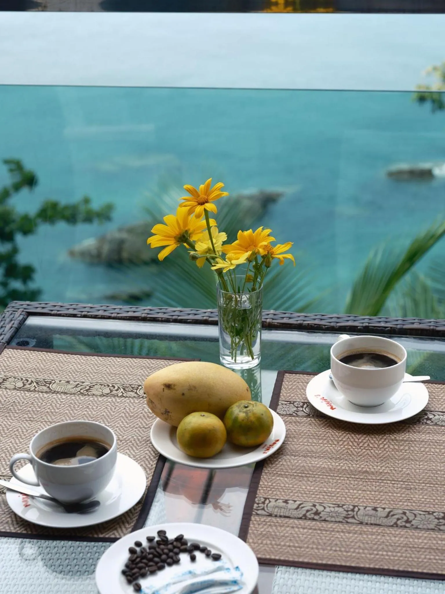 Food and drinks in Cliff Lanta Suite-Koh Lanta Krabi