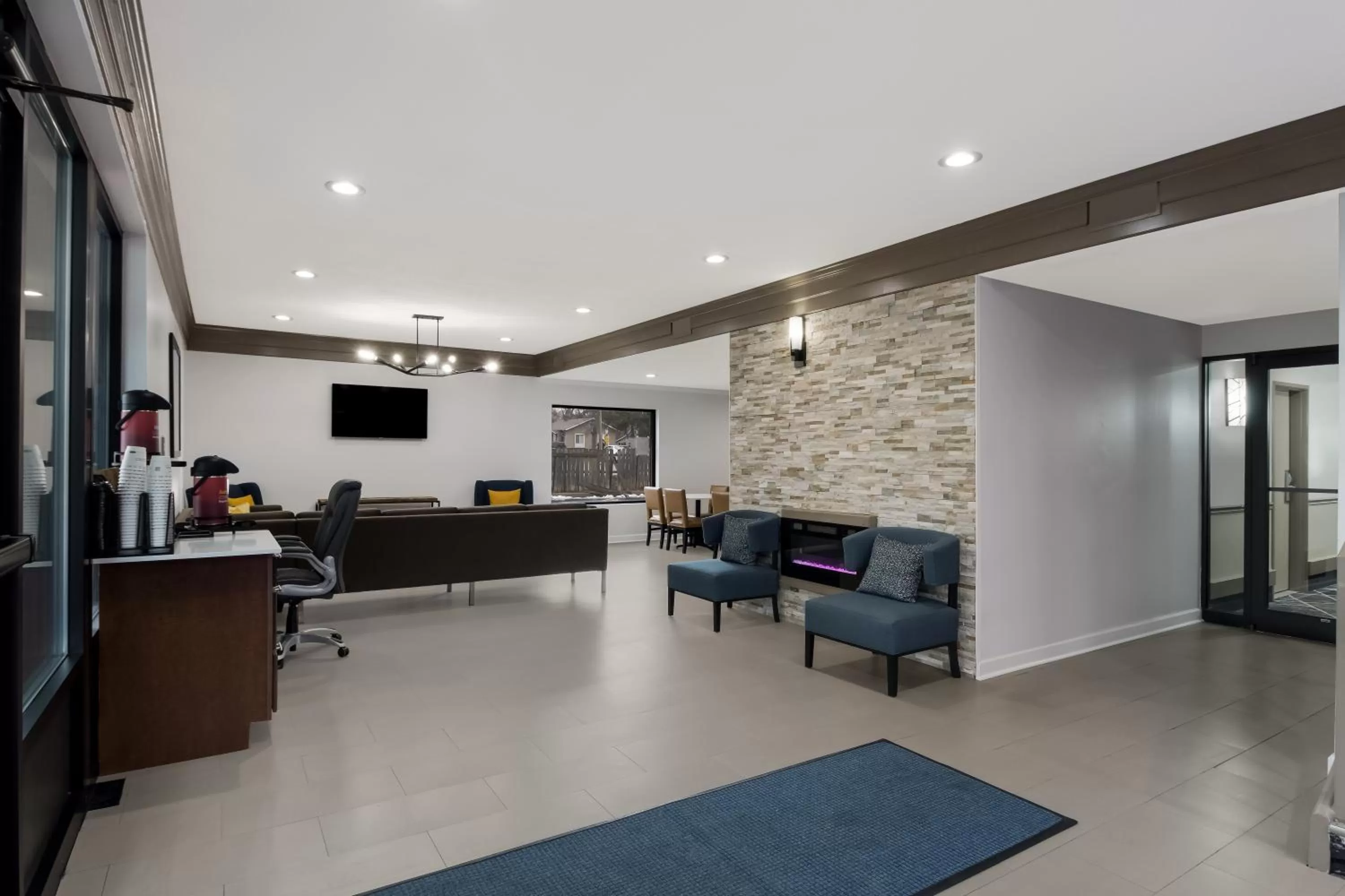 Lobby or reception in Quality Inn South Bend near Notre Dame