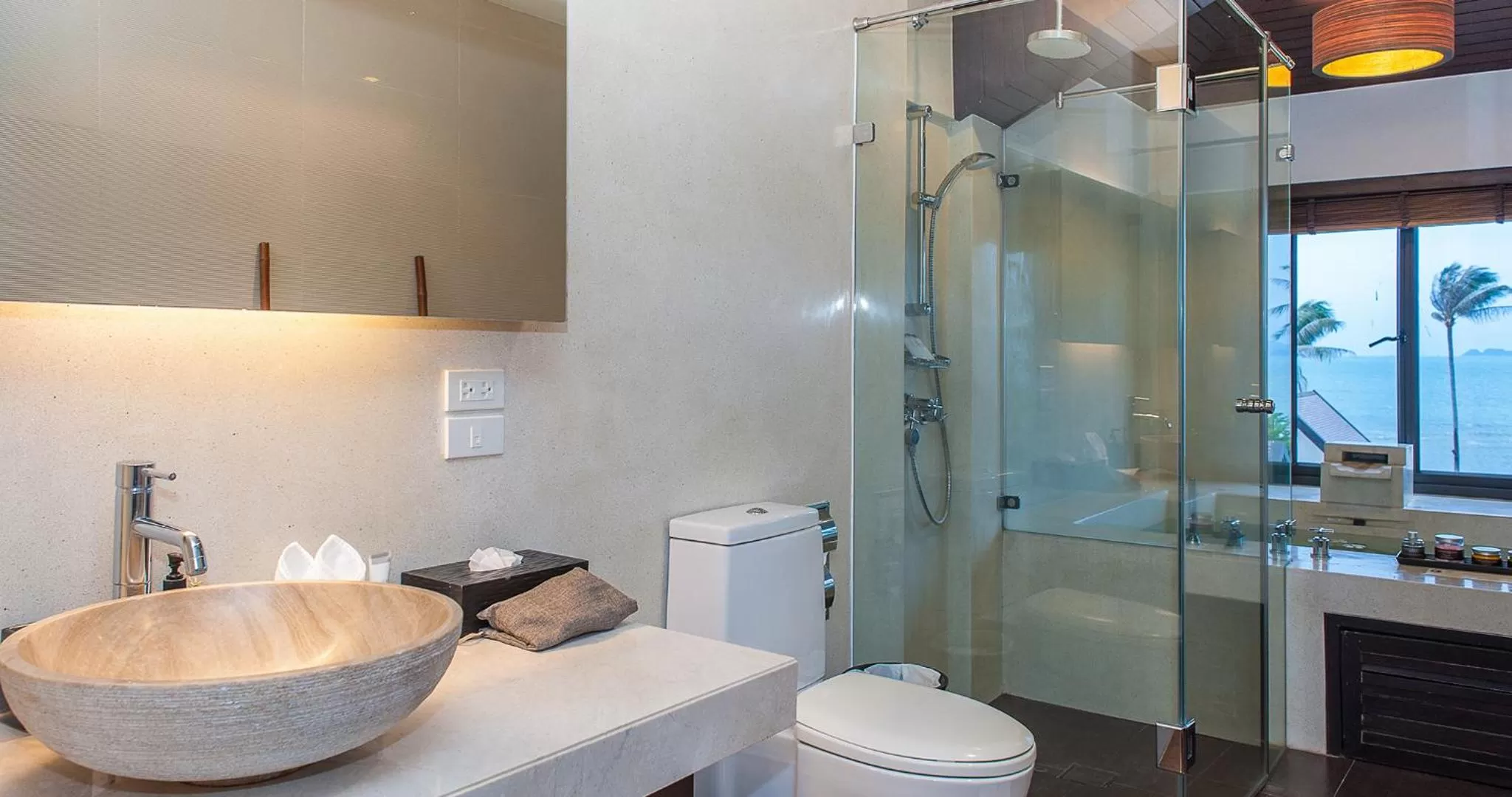 Bathroom in The Sea Koh Samui Resort and Residences by Tolani