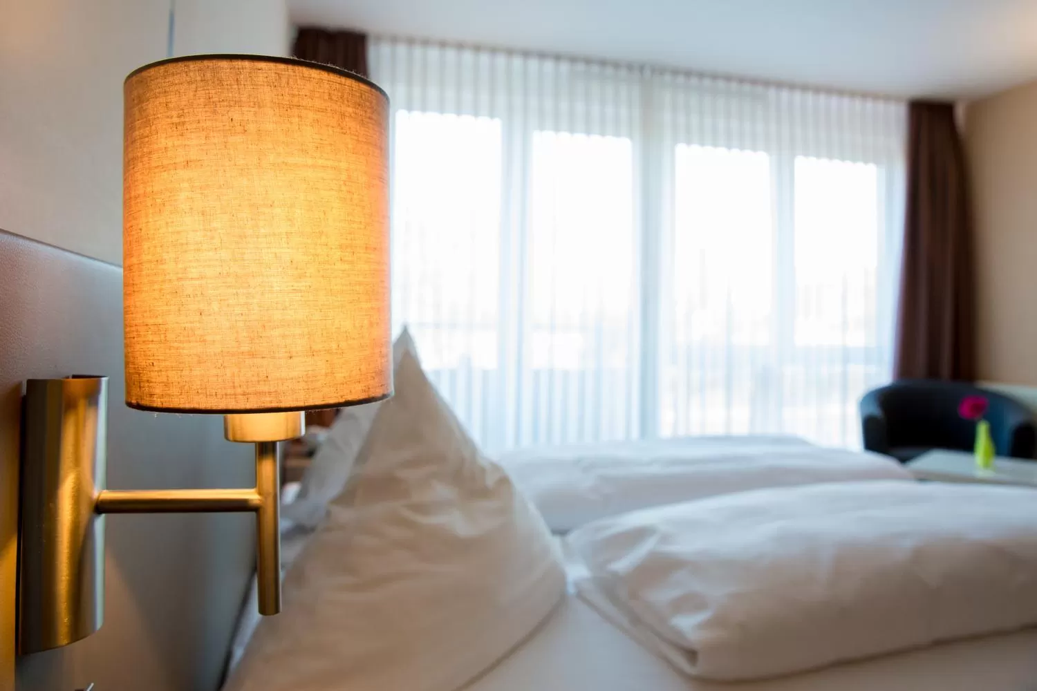 Bedroom, Bed in Hotel Drei Kronen