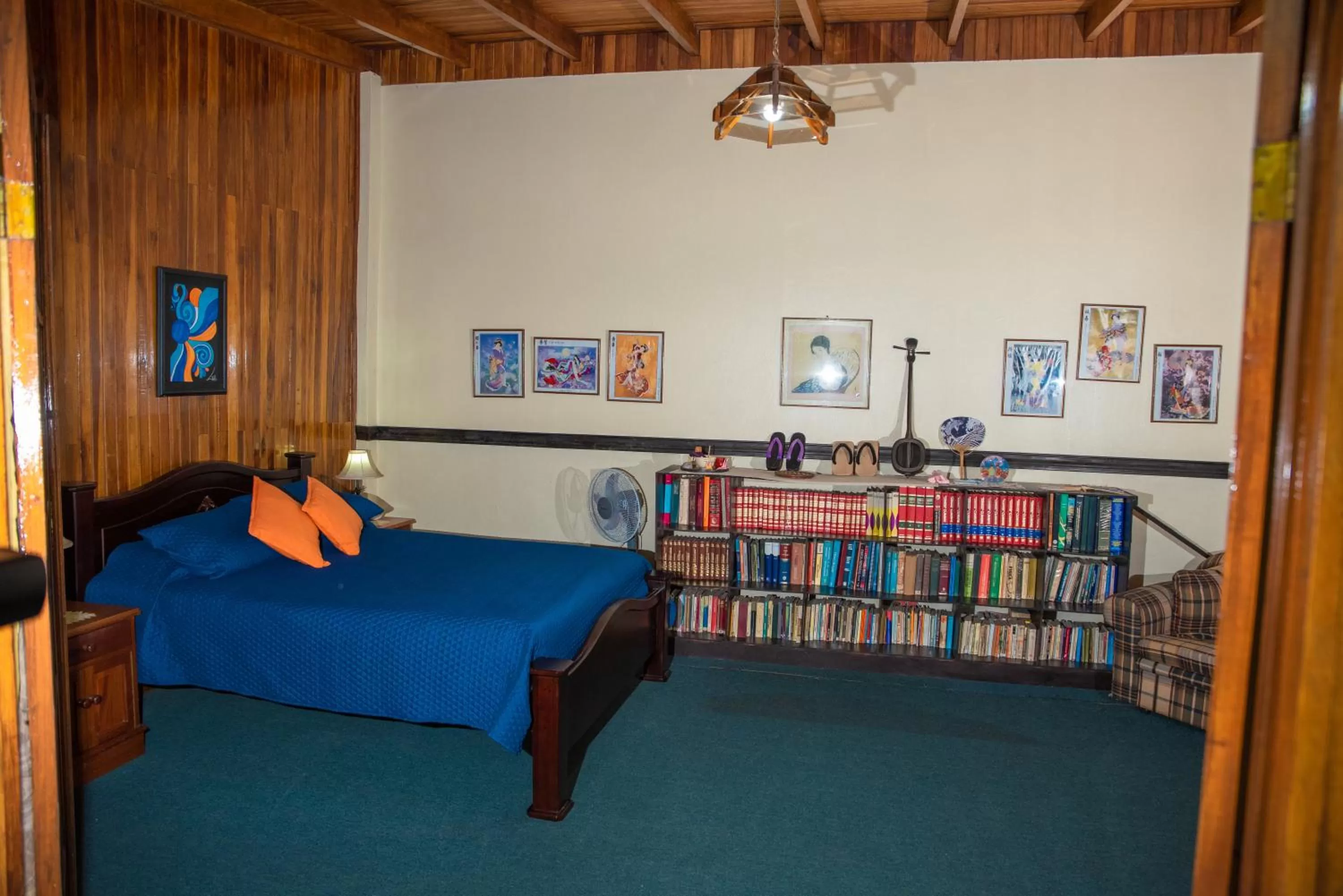 Bed in La Casa de Mamá Coyita