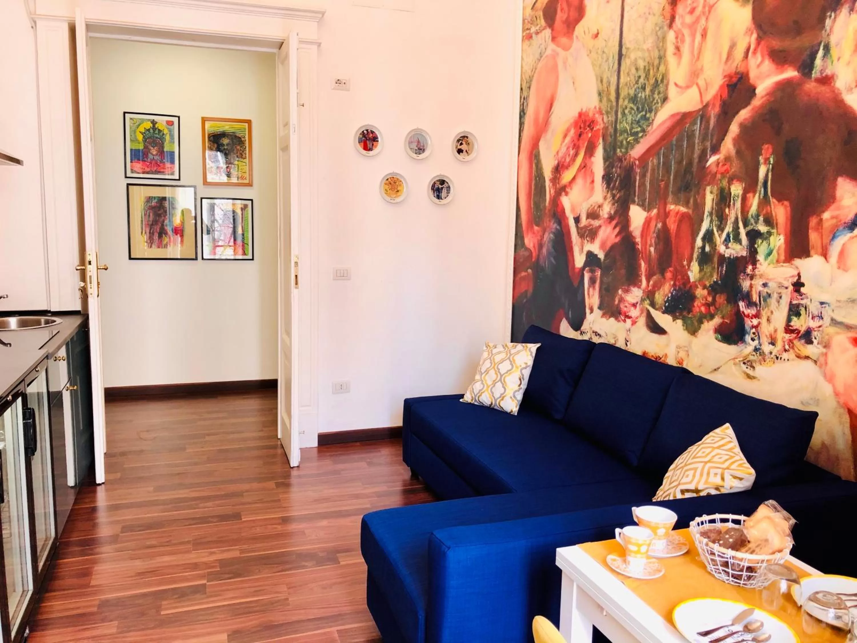 Living room in RarityArt GuestHouse