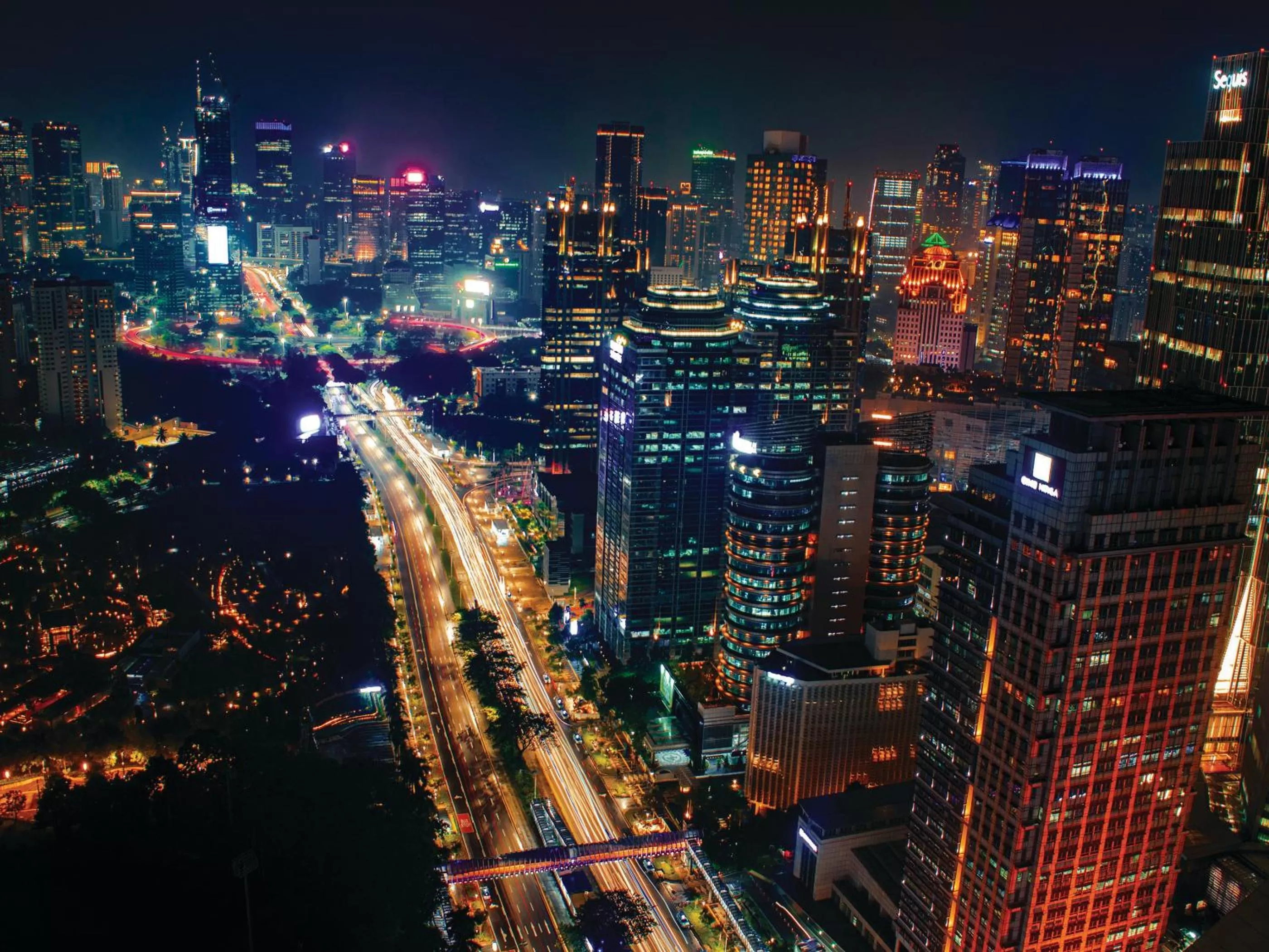 View (from property/room) in HARRIS Suites fx Sudirman