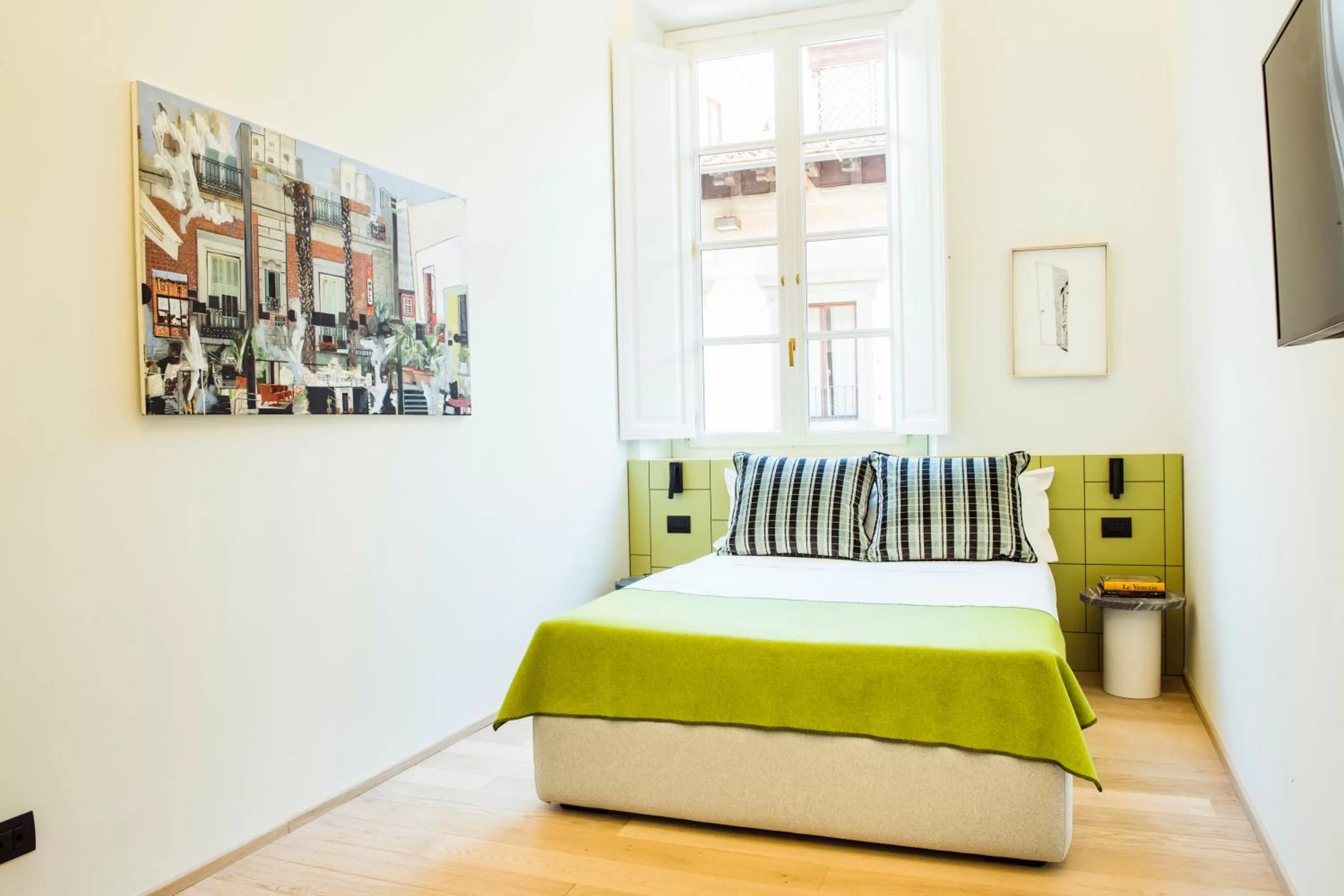 Bedroom, Bed in Hotel Milu Florence