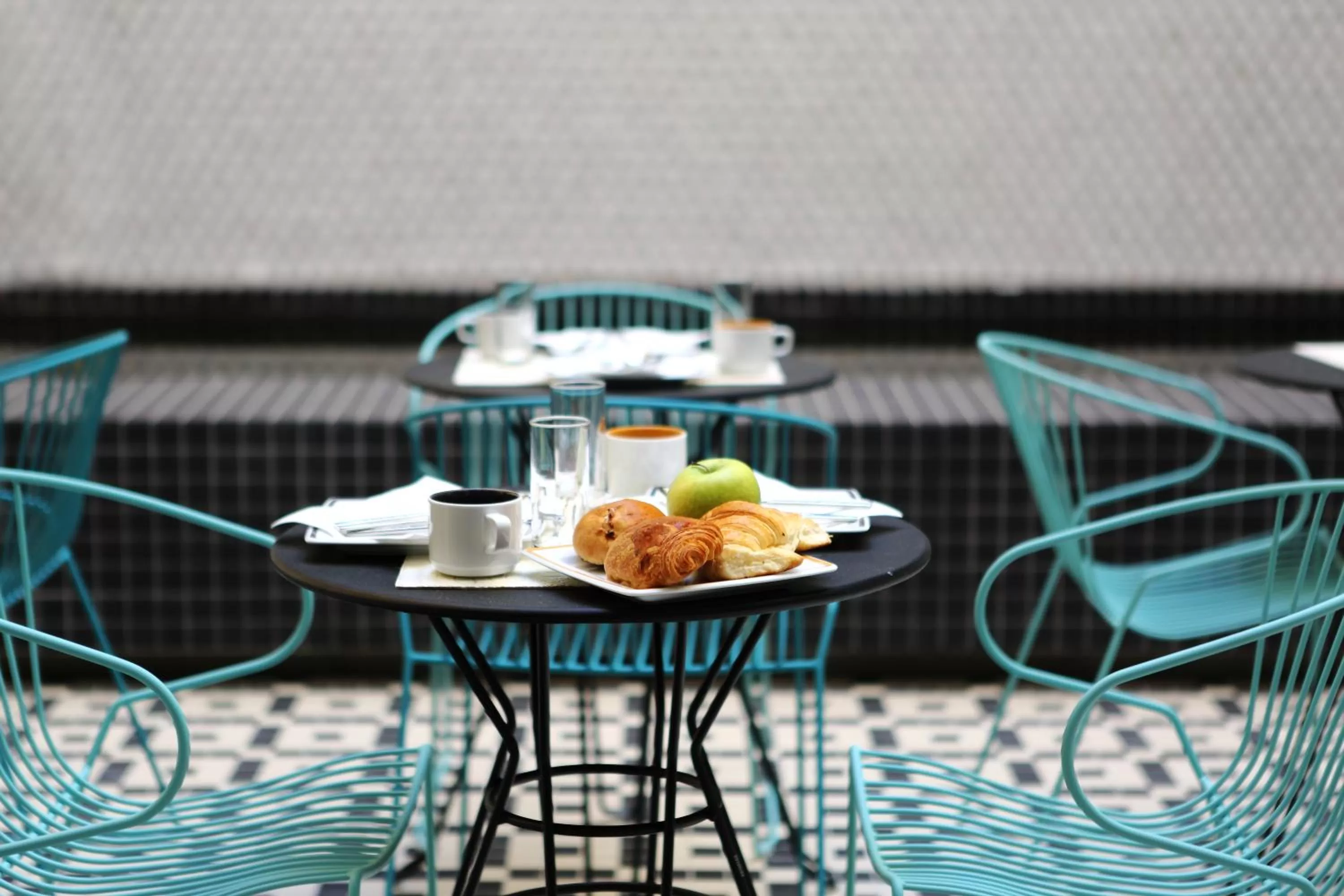 Buffet breakfast in Best Western Plus Hôtel La Joliette