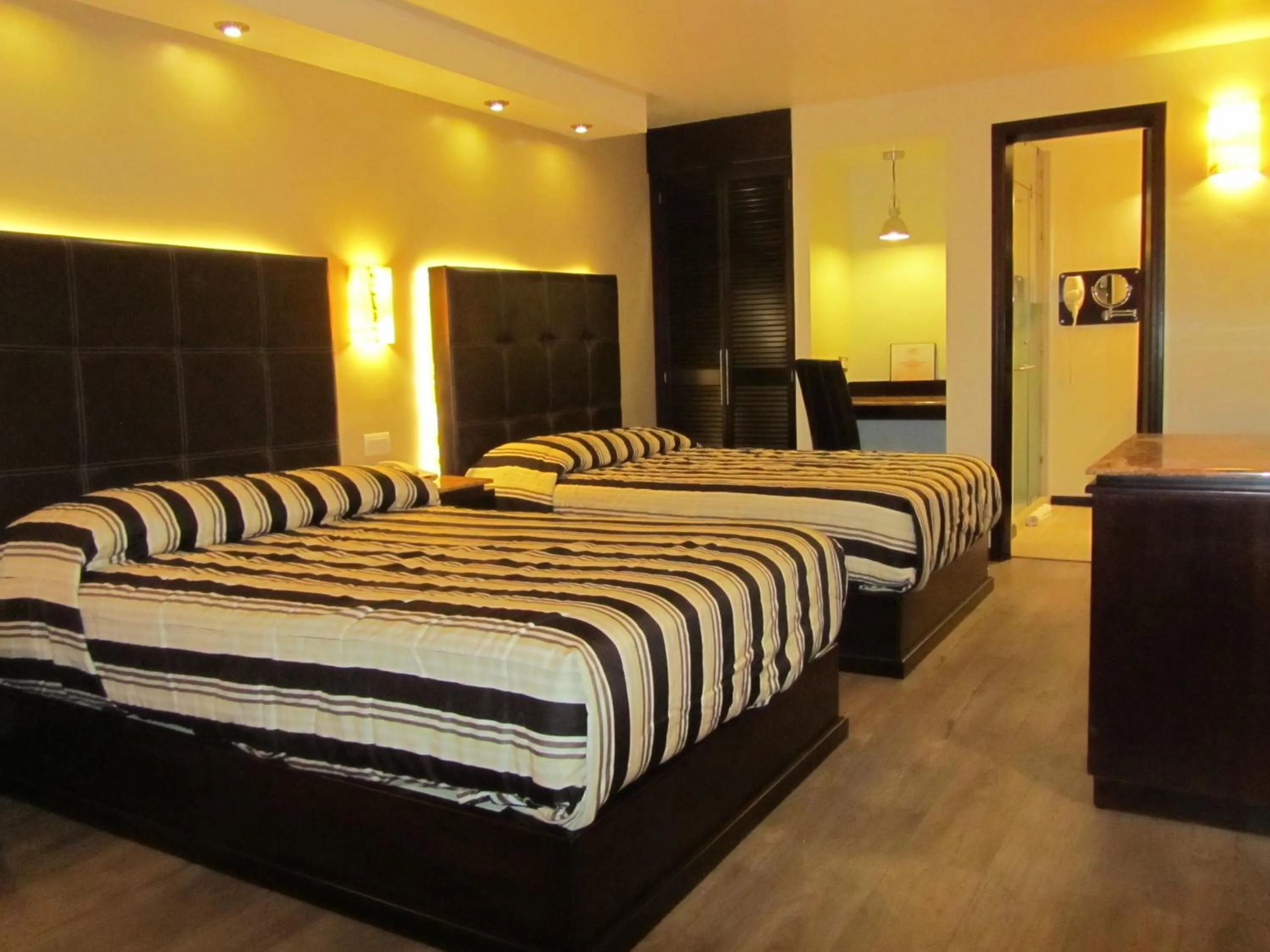 Bed in Hotel Colonial