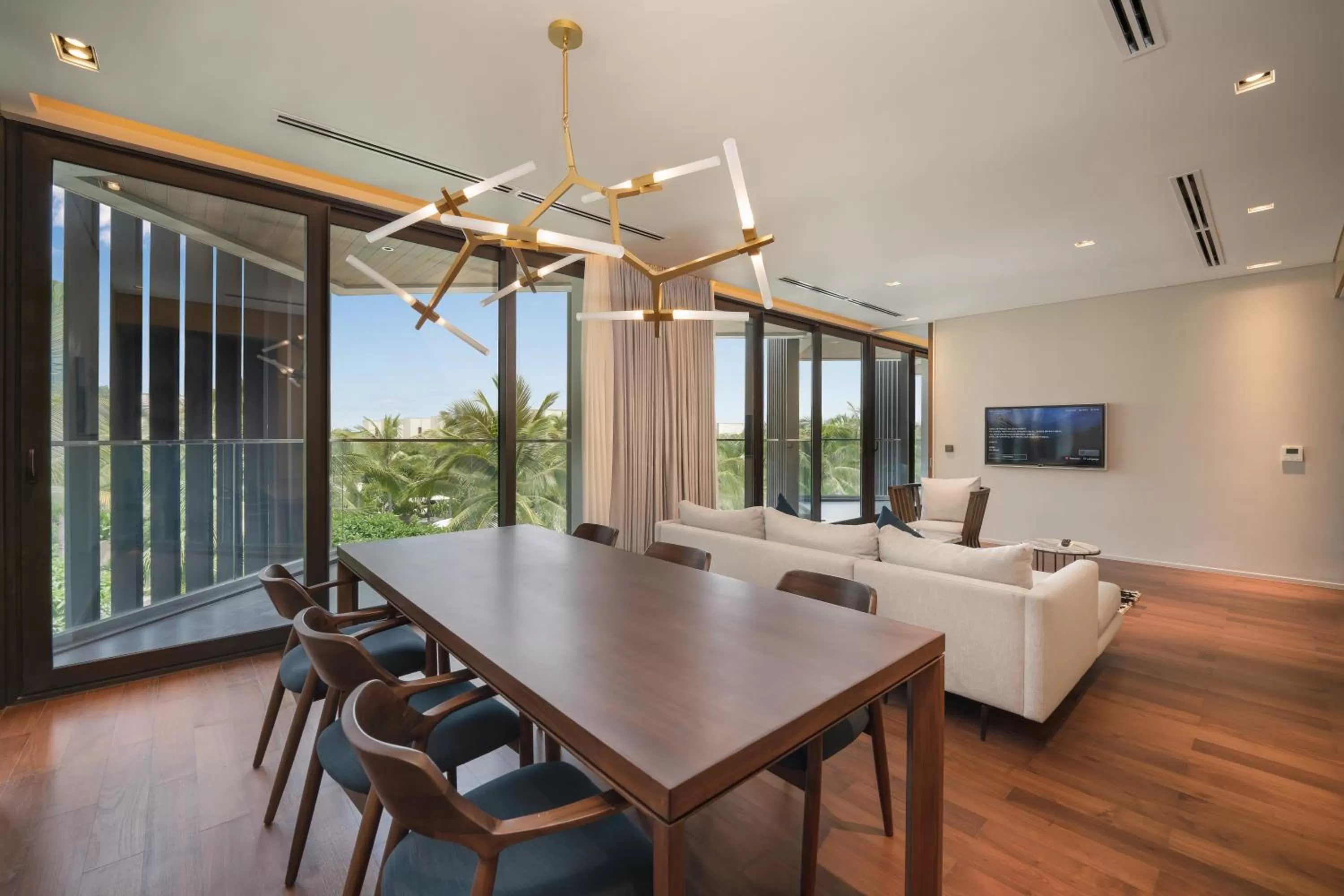 Dining area in Shilla Monogram Danang