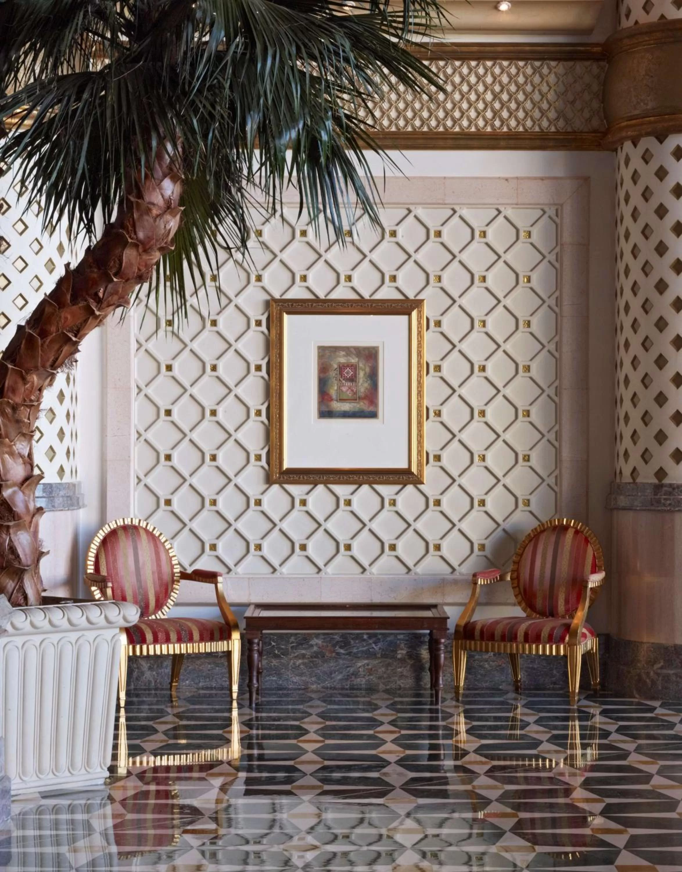 Lobby or reception in Grand Hyatt Muscat